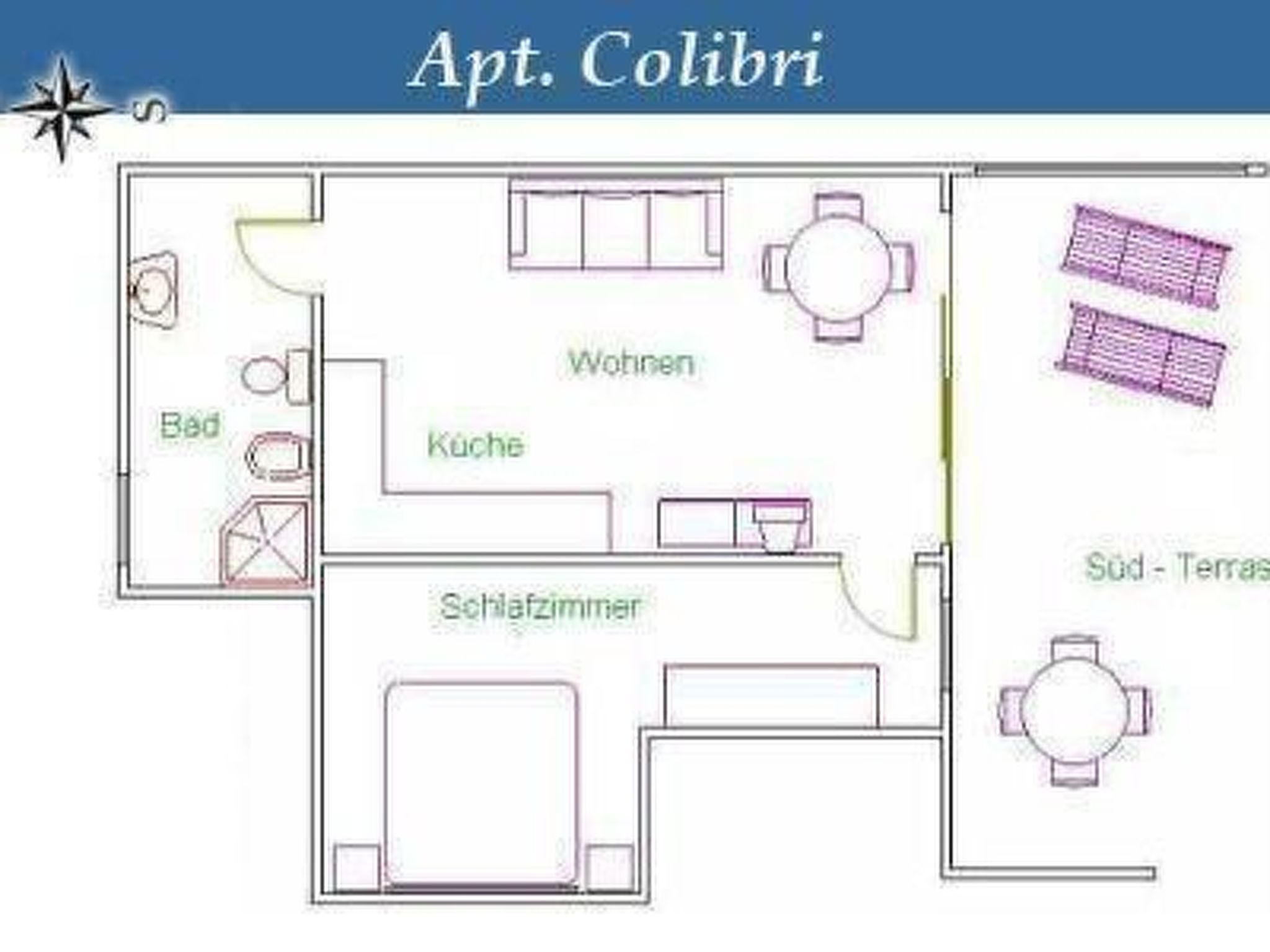 Moderne Ferienwohnung Colibri mit Terrasse-Image-tags.info