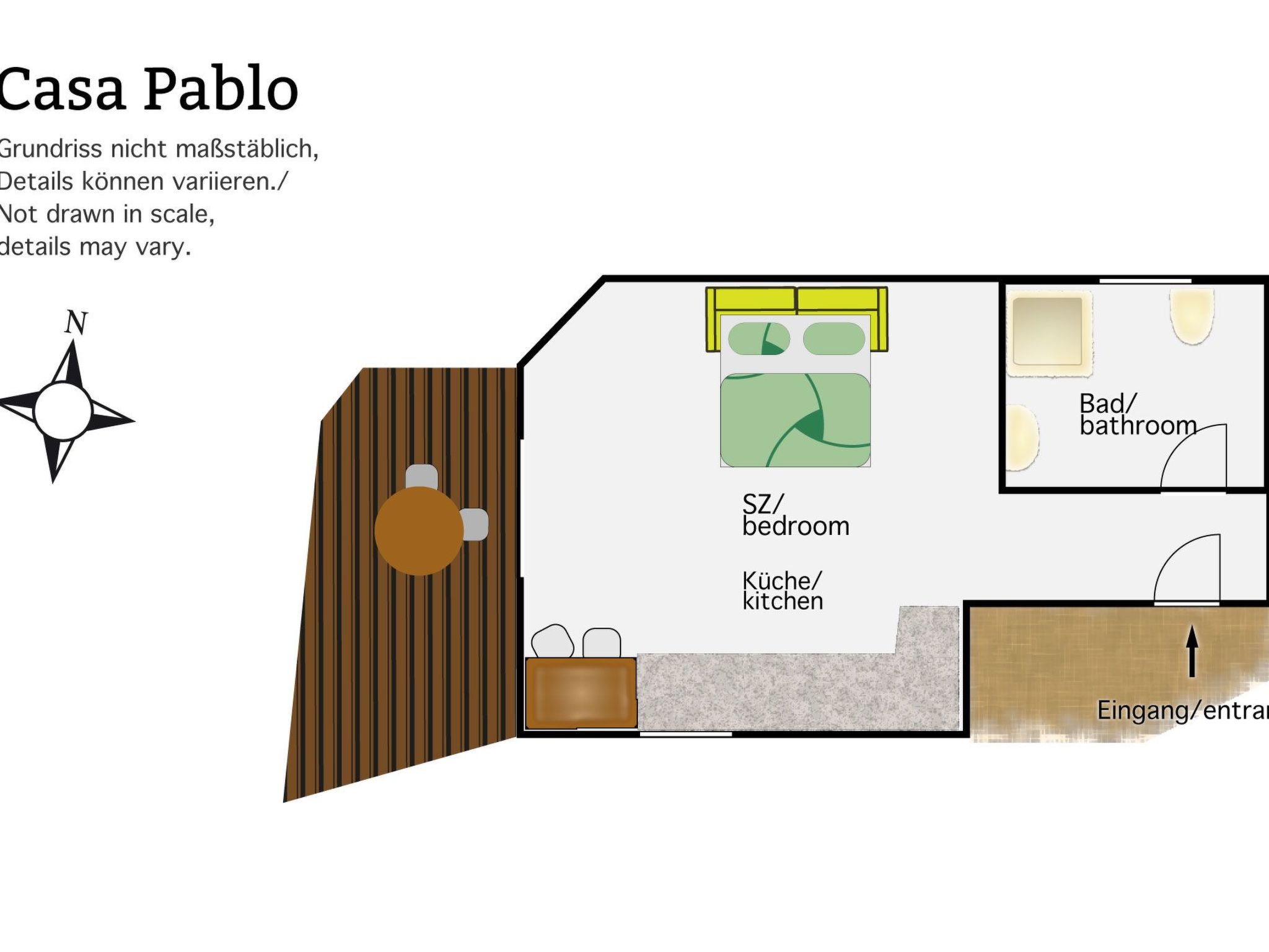 Apartment mit Terrasse, Pool und Garten-Image-tags.info