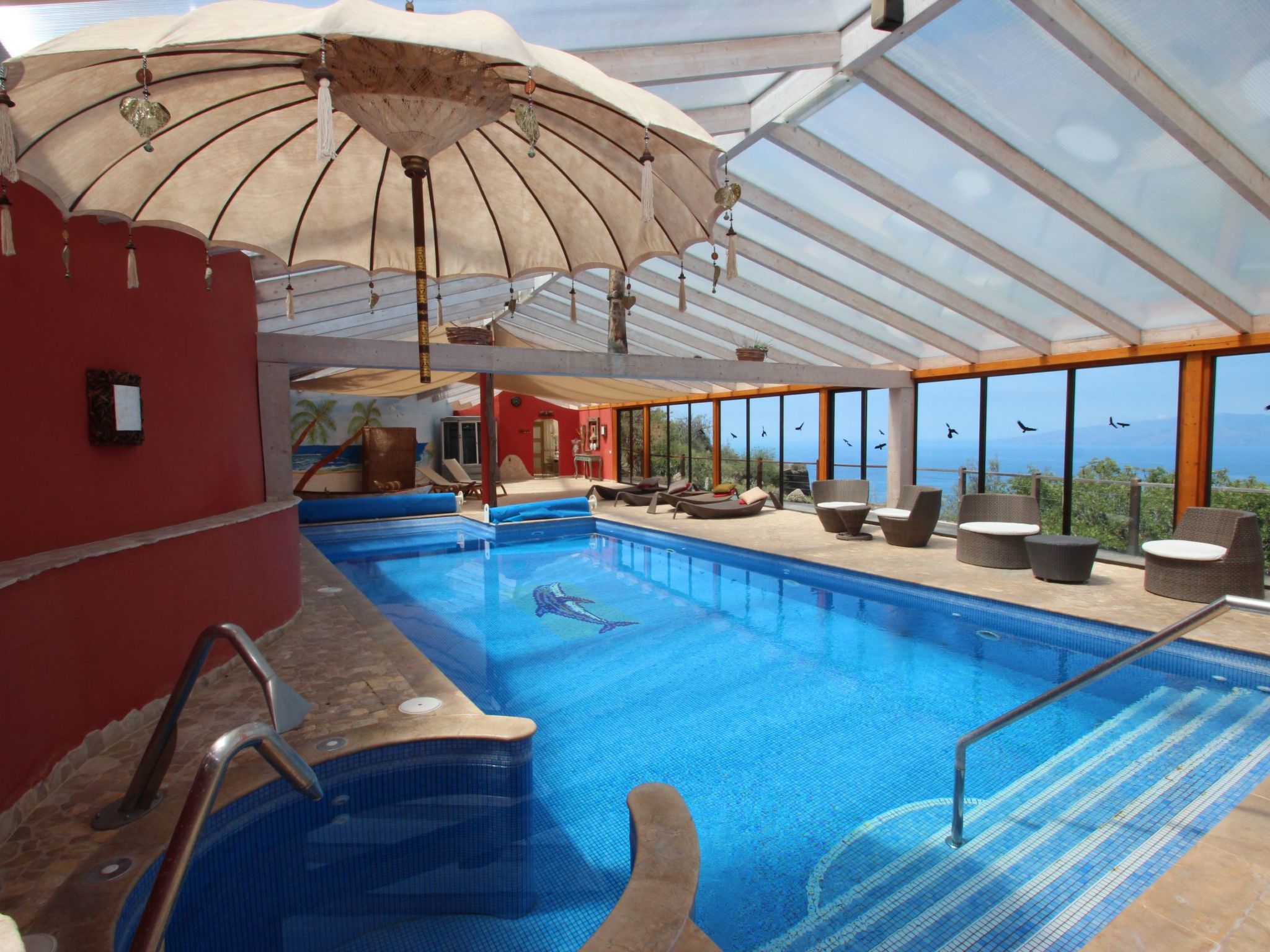 Apartment mit Terrasse, Pool und Garten-Image-tags.info