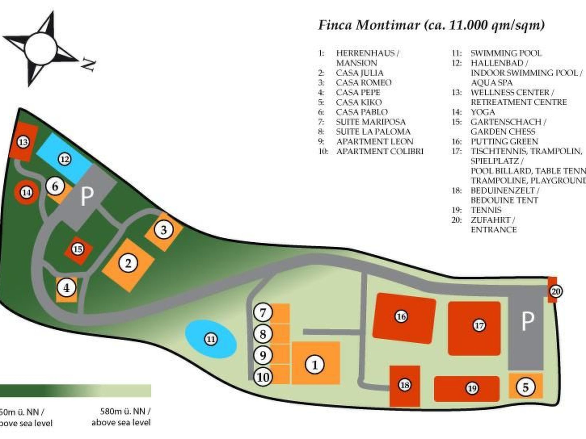Apartment mit Terrasse, Pool und Garten-Image-tags.info