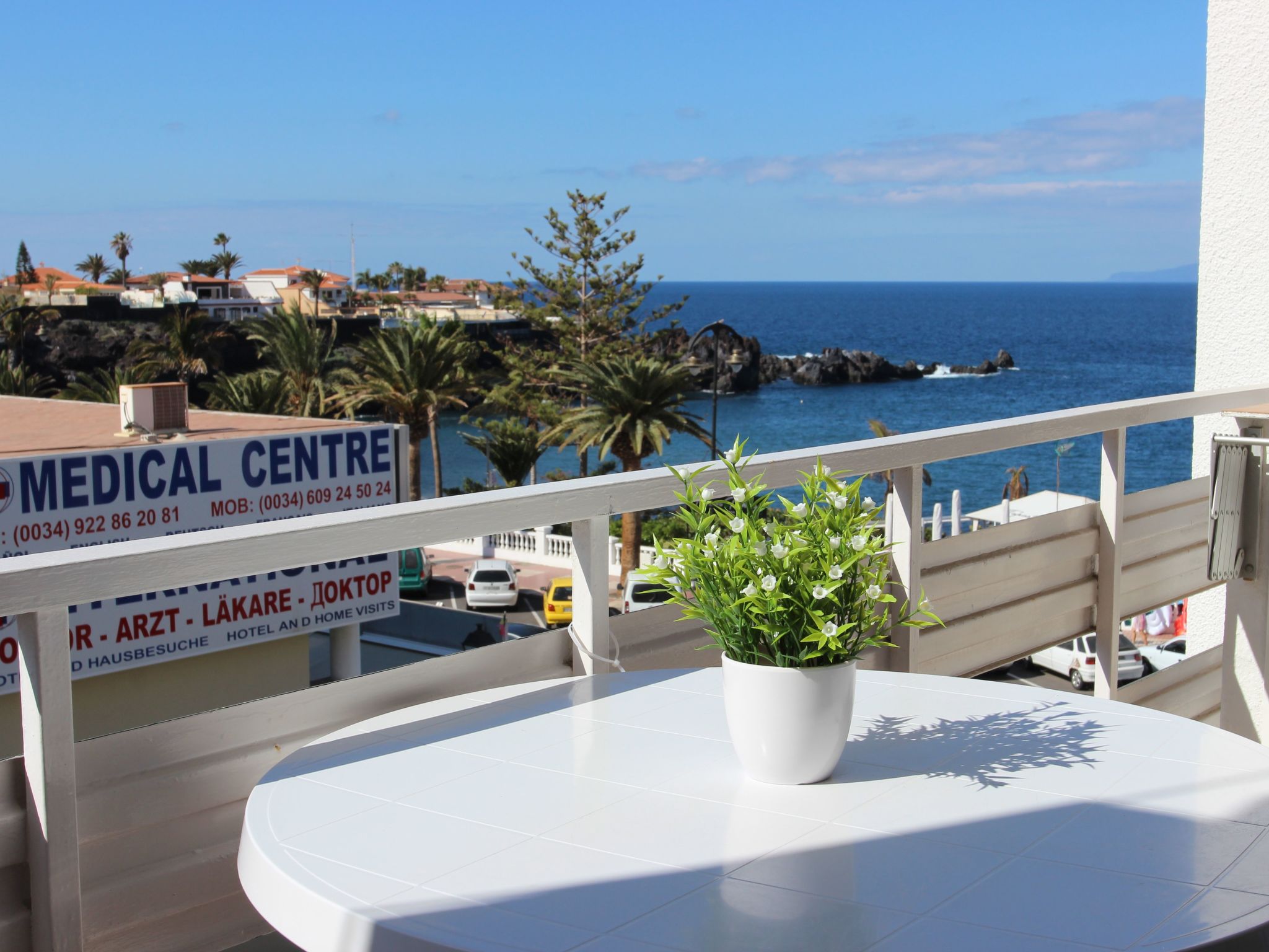 Große Wohnung in Puerto De Santiago und Meerblick