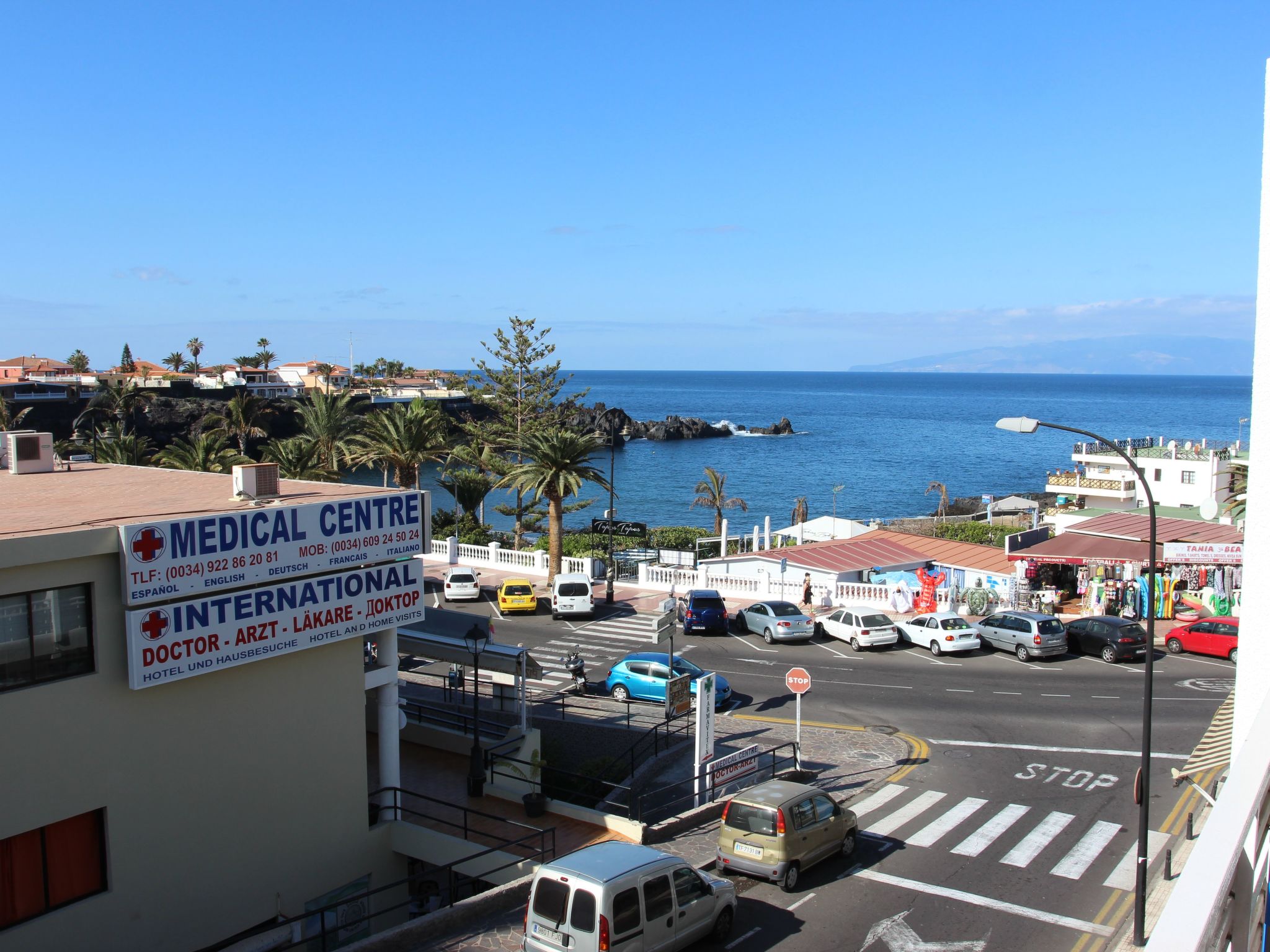 Große Wohnung in Puerto De Santiago und Meerblick