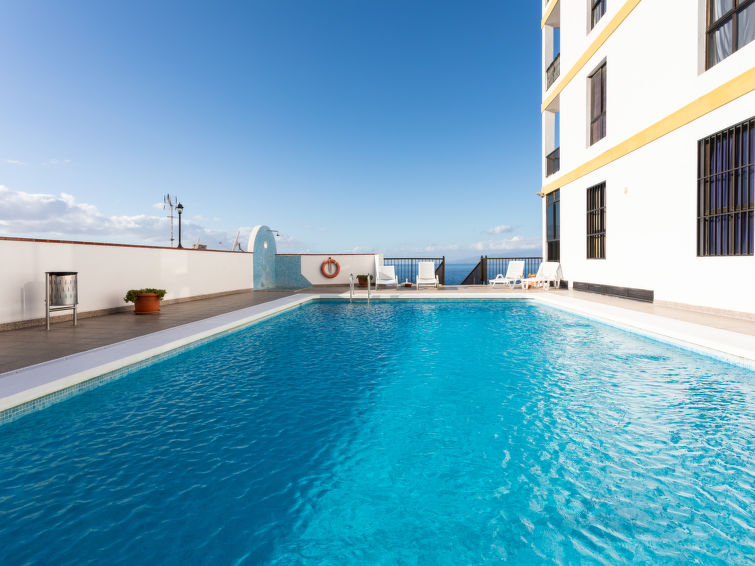 Aan zee: Comfortabel appartement met zeezicht in Puerto De Santiago in Puerto de Santiago
