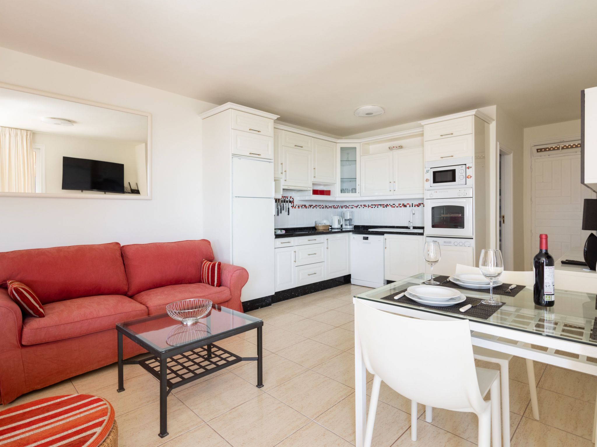 Appartement in Palm-Mar mit Großer Terrasse und Meerblick-Image-tags.info