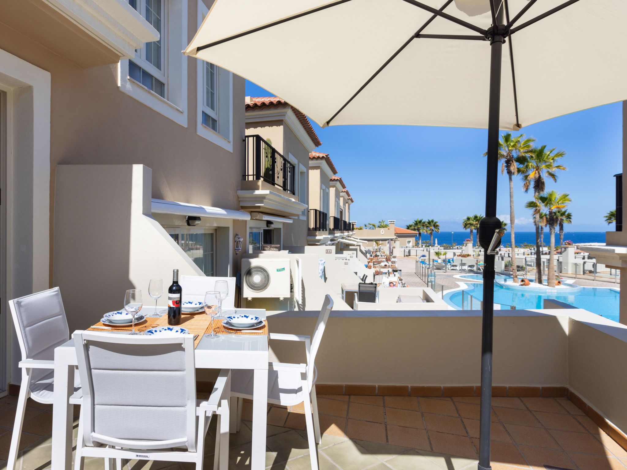 Wohnung in Palm-Mar mit Großer Terrasse und Meerblick-Image-tags.info