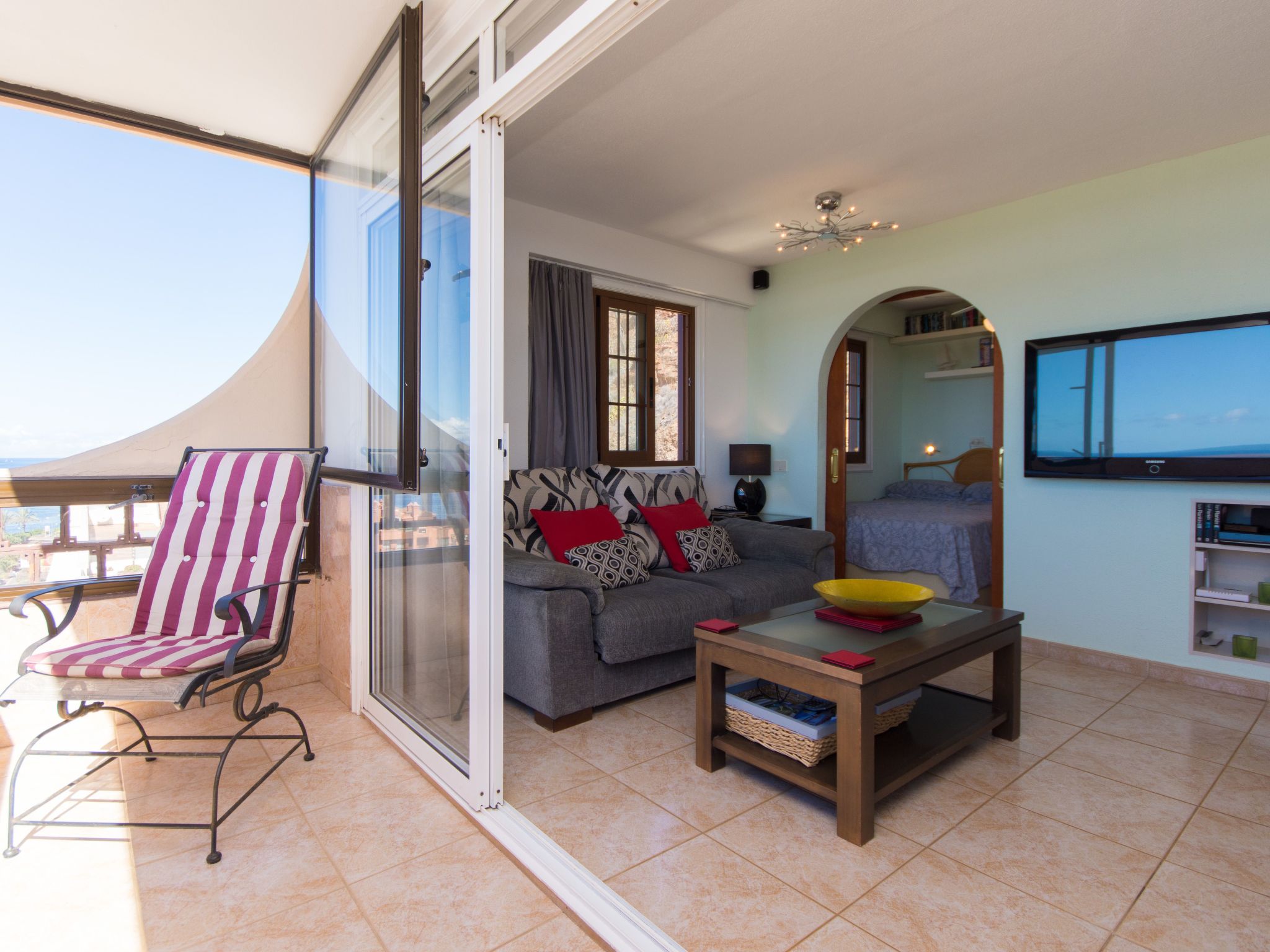 Appartement in Palm-Mar und Meerblick-Image-tags.info