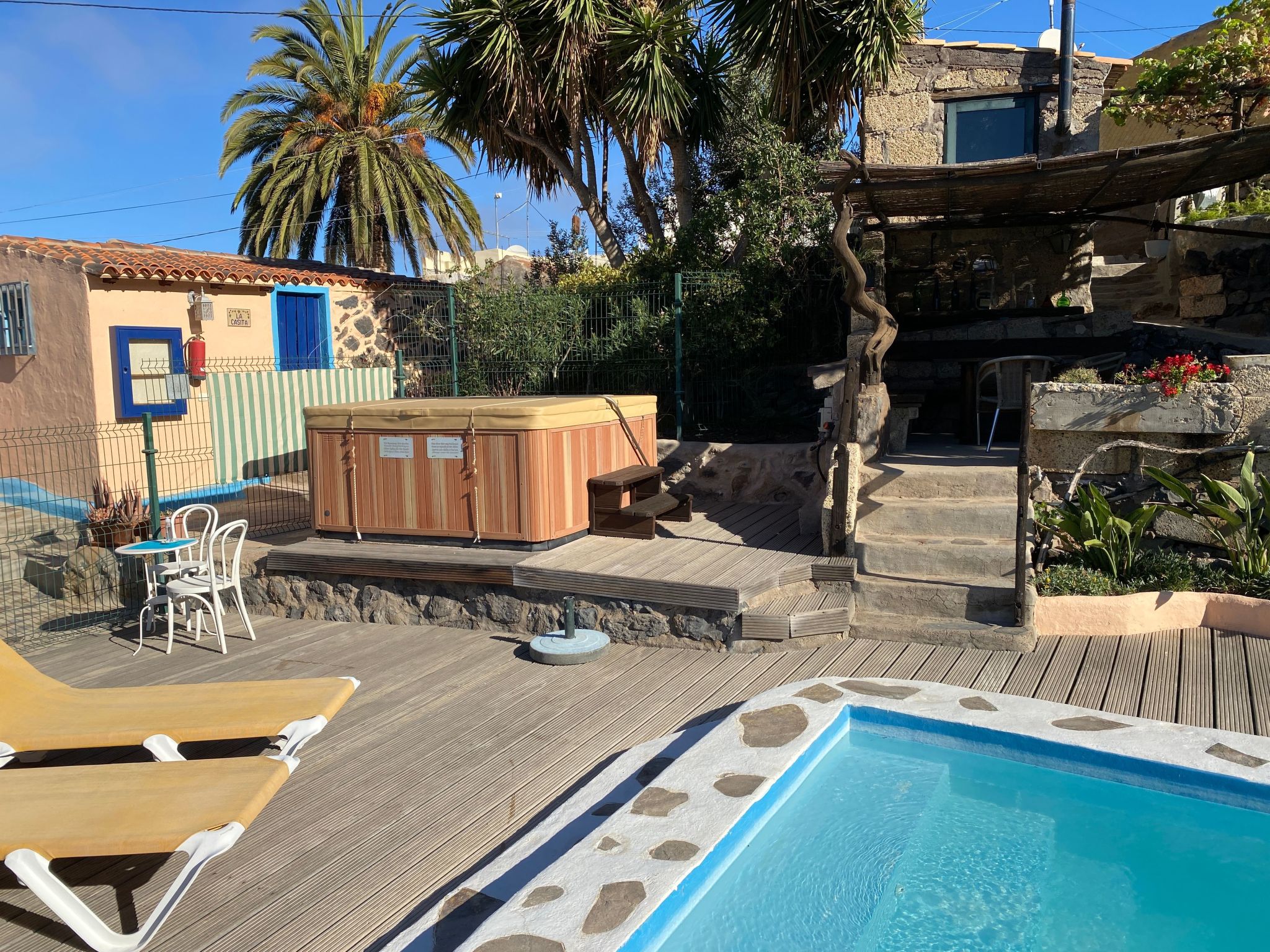 La Paloma mit gemeinschaftlichem Wellnessbereich-Outside