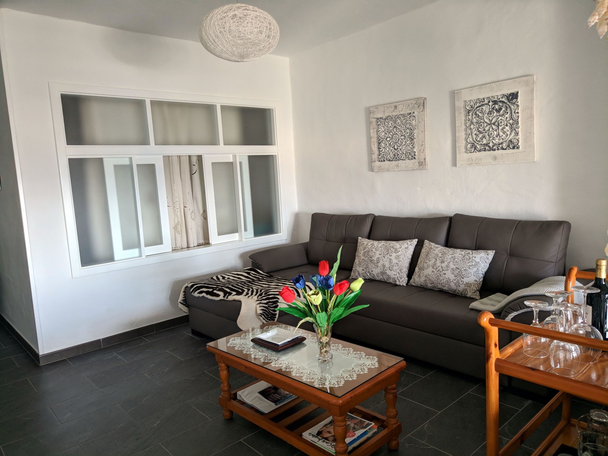 Wohnung "Faro de Sardina" mit Blick aufs Wasser-Binnen