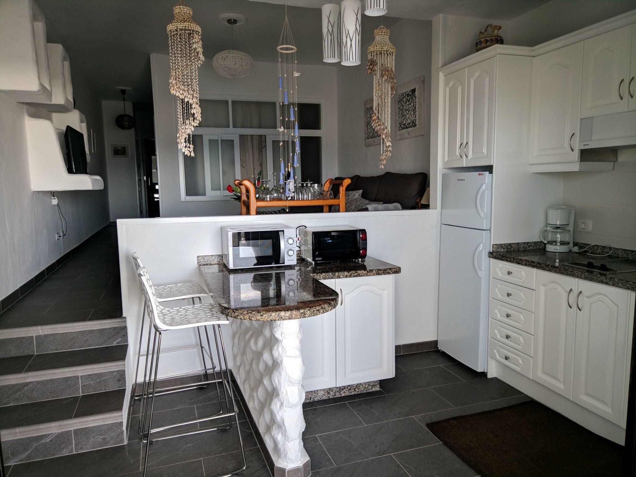 Wohnung "Faro de Sardina" mit Blick aufs Wasser-Binnen