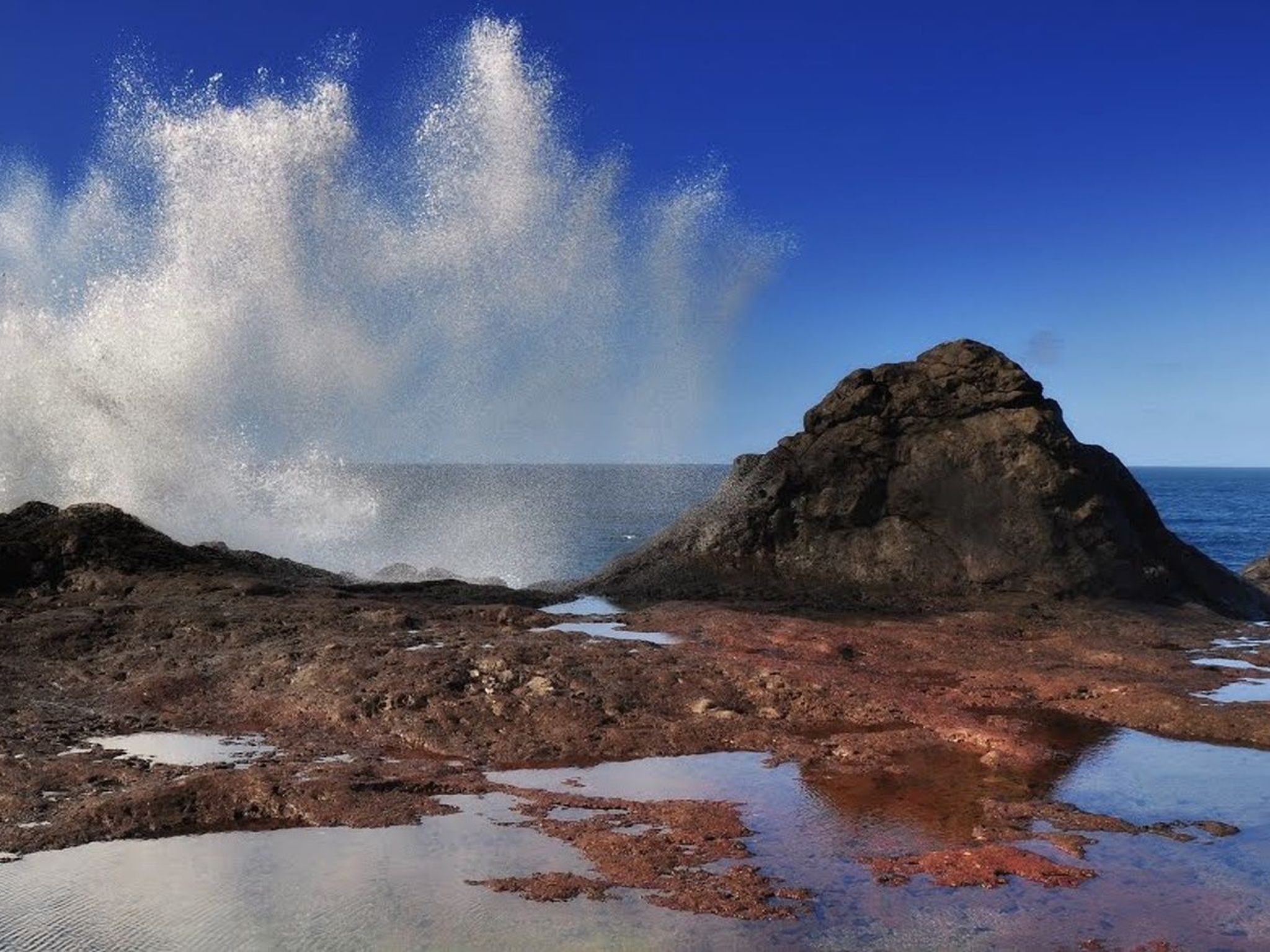 Wohnung "Faro de Sardina" mit Blick aufs Wasser-Binnen
