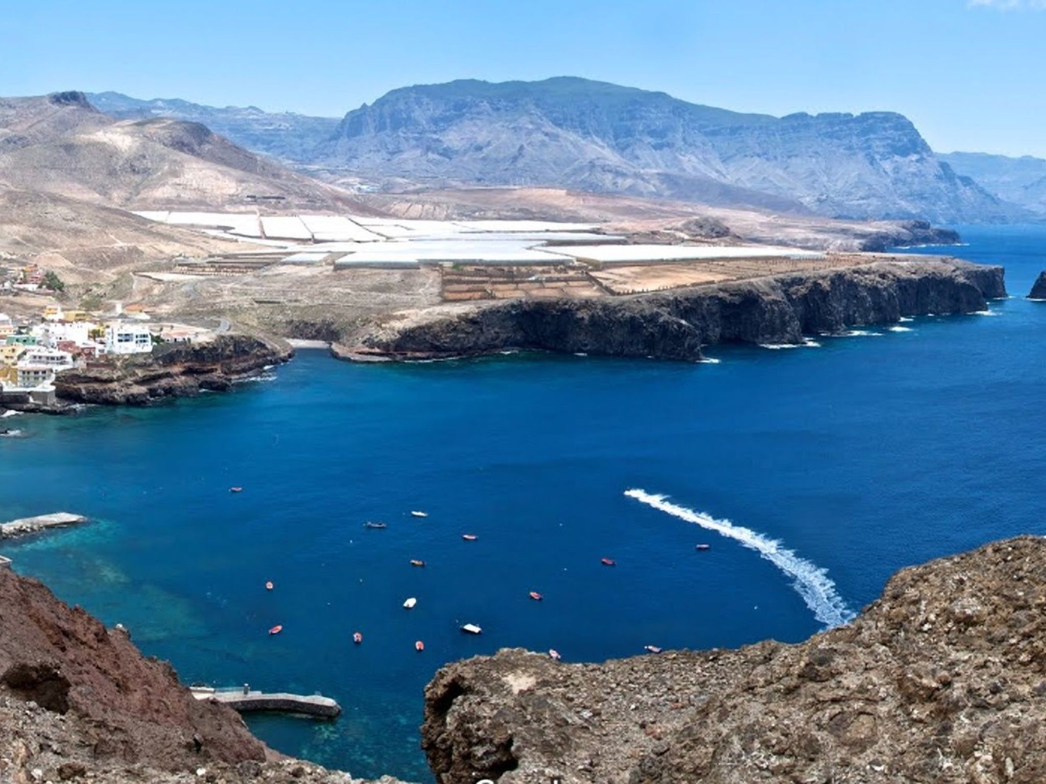 Wohnung "Faro de Sardina" mit Blick aufs Wasser-Binnen