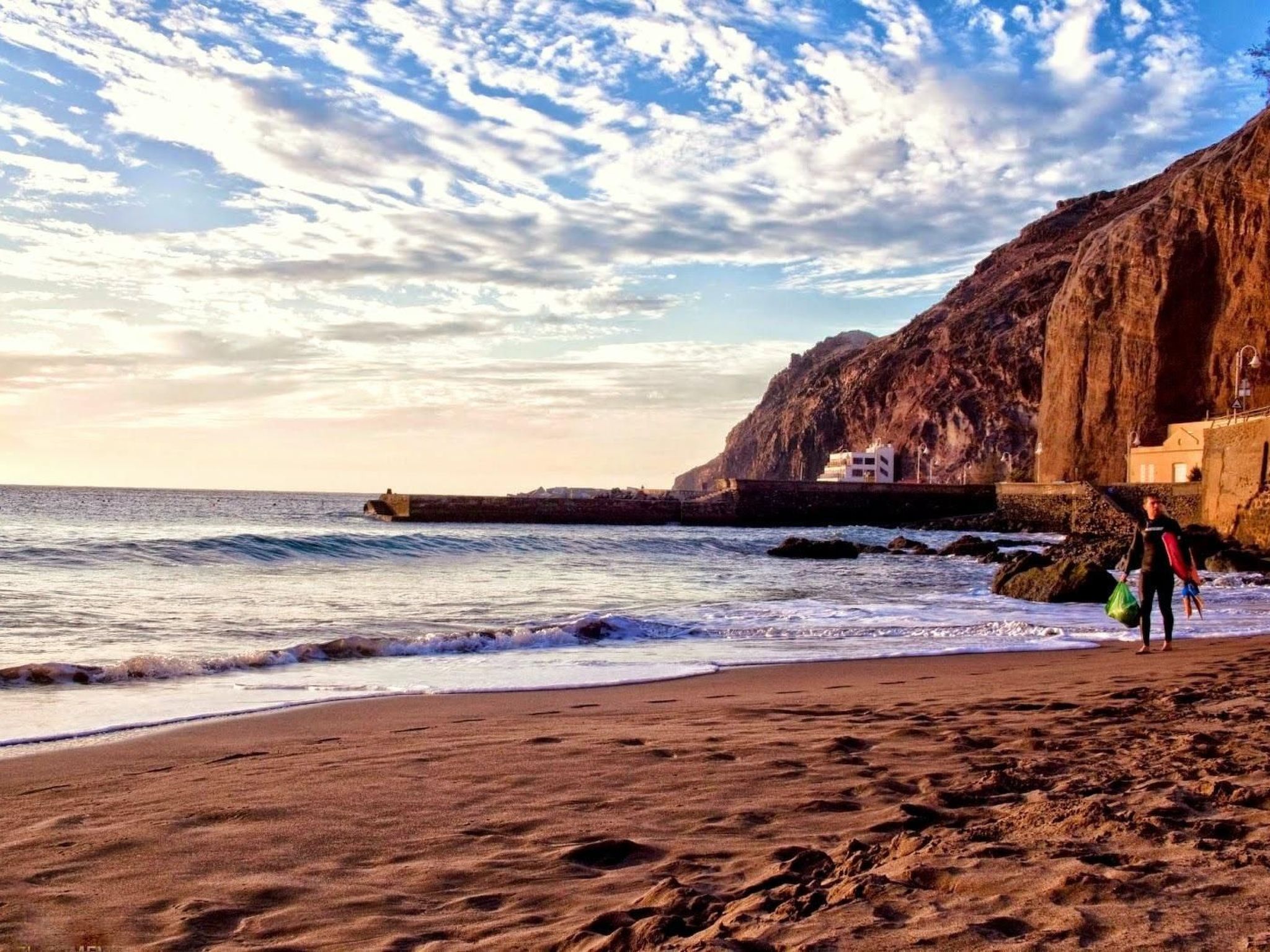 Wohnung "Faro de Sardina" mit Blick aufs Wasser-Binnen