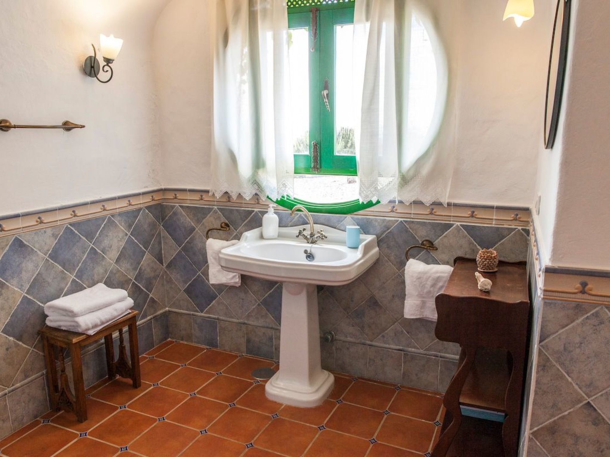 Höhlenhaus im Hobbit-Stil auf Gran Canaria.-Inside