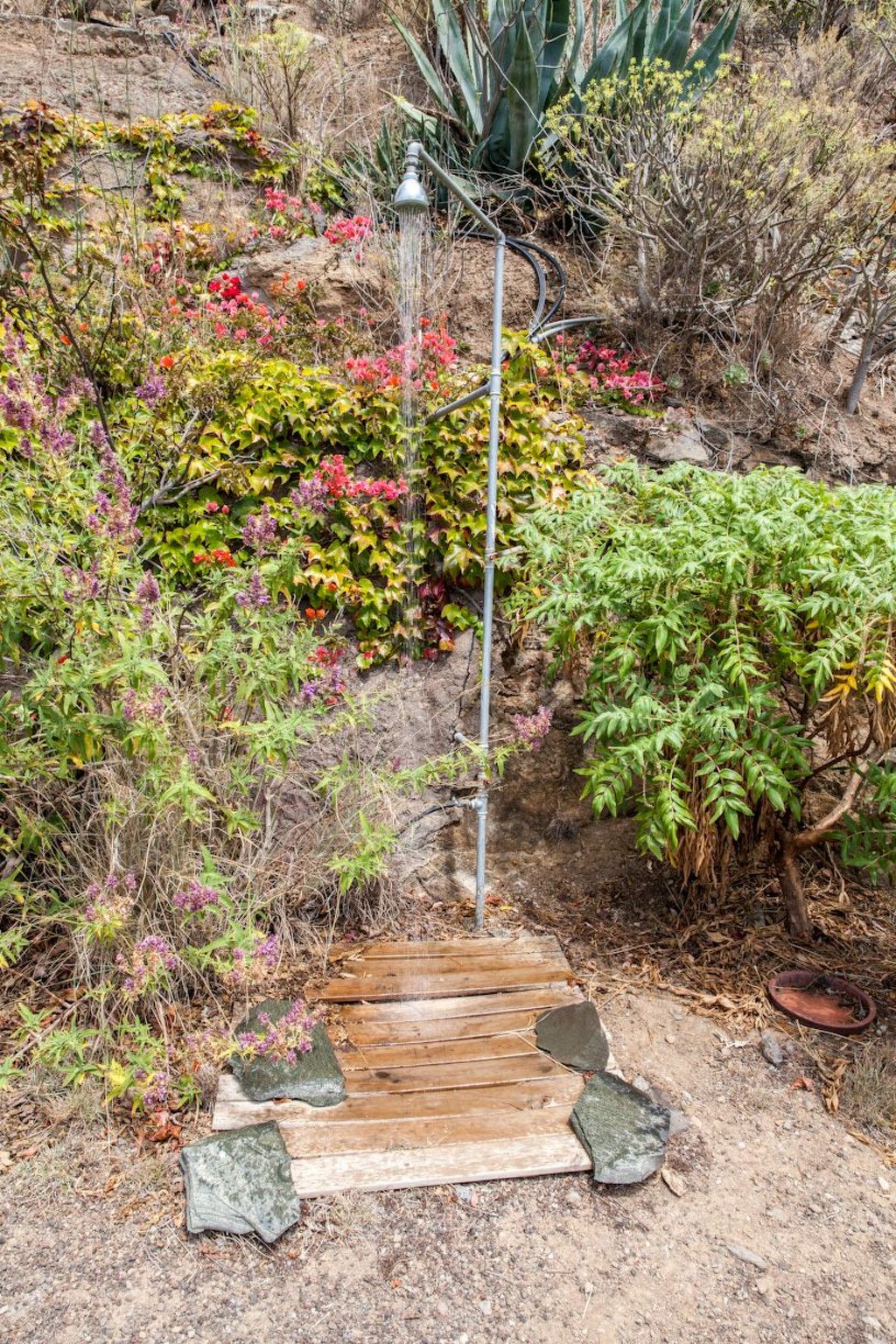 Höhlenhaus im Hobbit-Stil auf Gran Canaria.-Outside