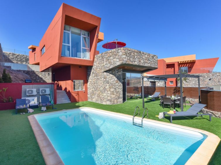 Villa met privézwembad en bergzicht in Maspalomas · 6 pers. in Maspalomas