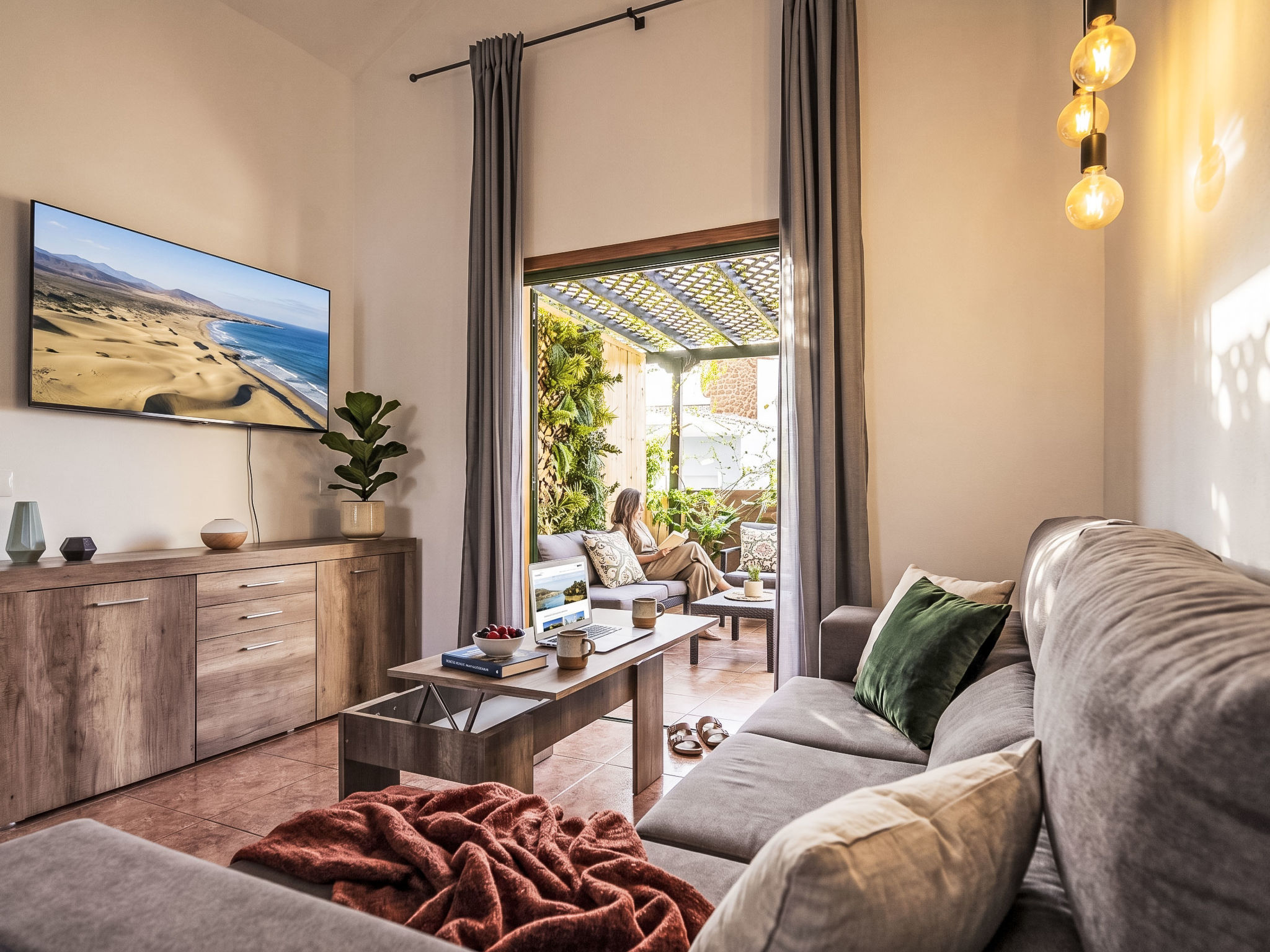 Ferienbungalow mit Grill, Garten und Terrasse
