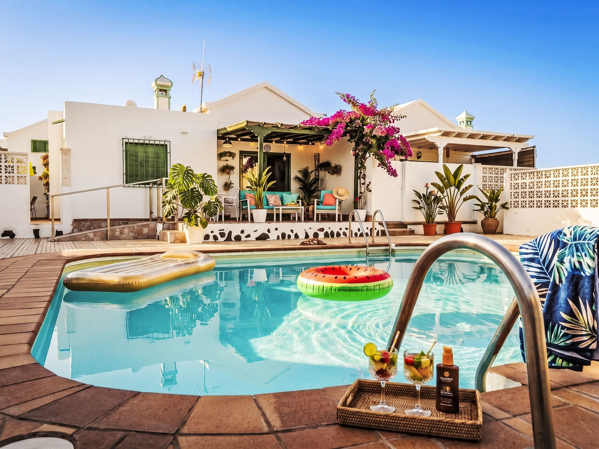 Ferienbungalow mit Grill, Garten und Terrasse