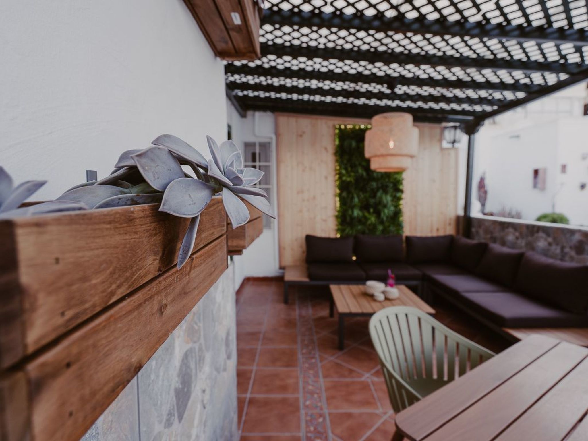 Ferienbungalow mit Grill, Garten und Terrasse-Inside