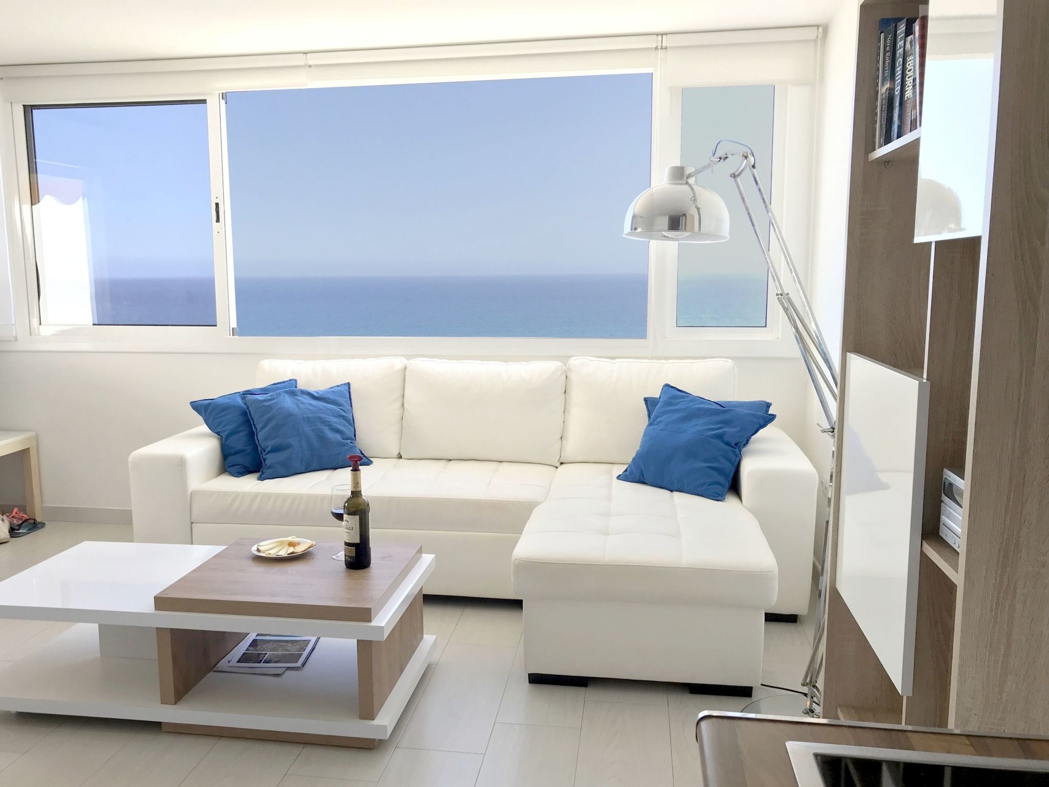 Charmante Wohnung mit Meerblick in San Agustin-Binnen