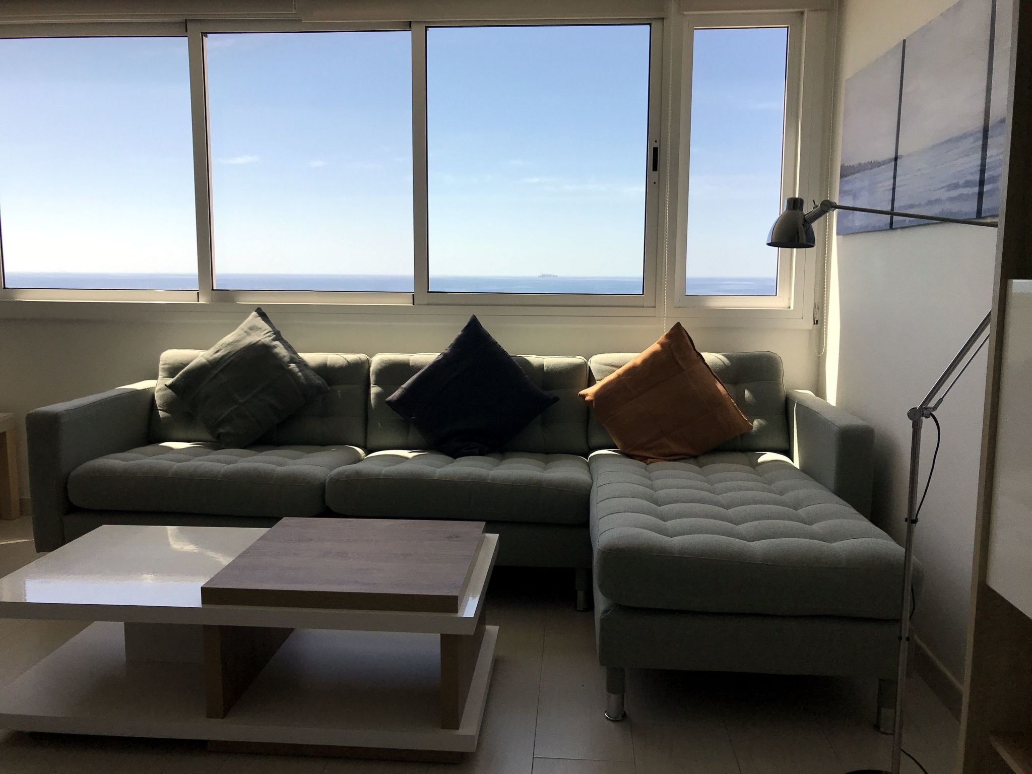 Charmante Wohnung mit Meerblick in San Agustin-Binnen