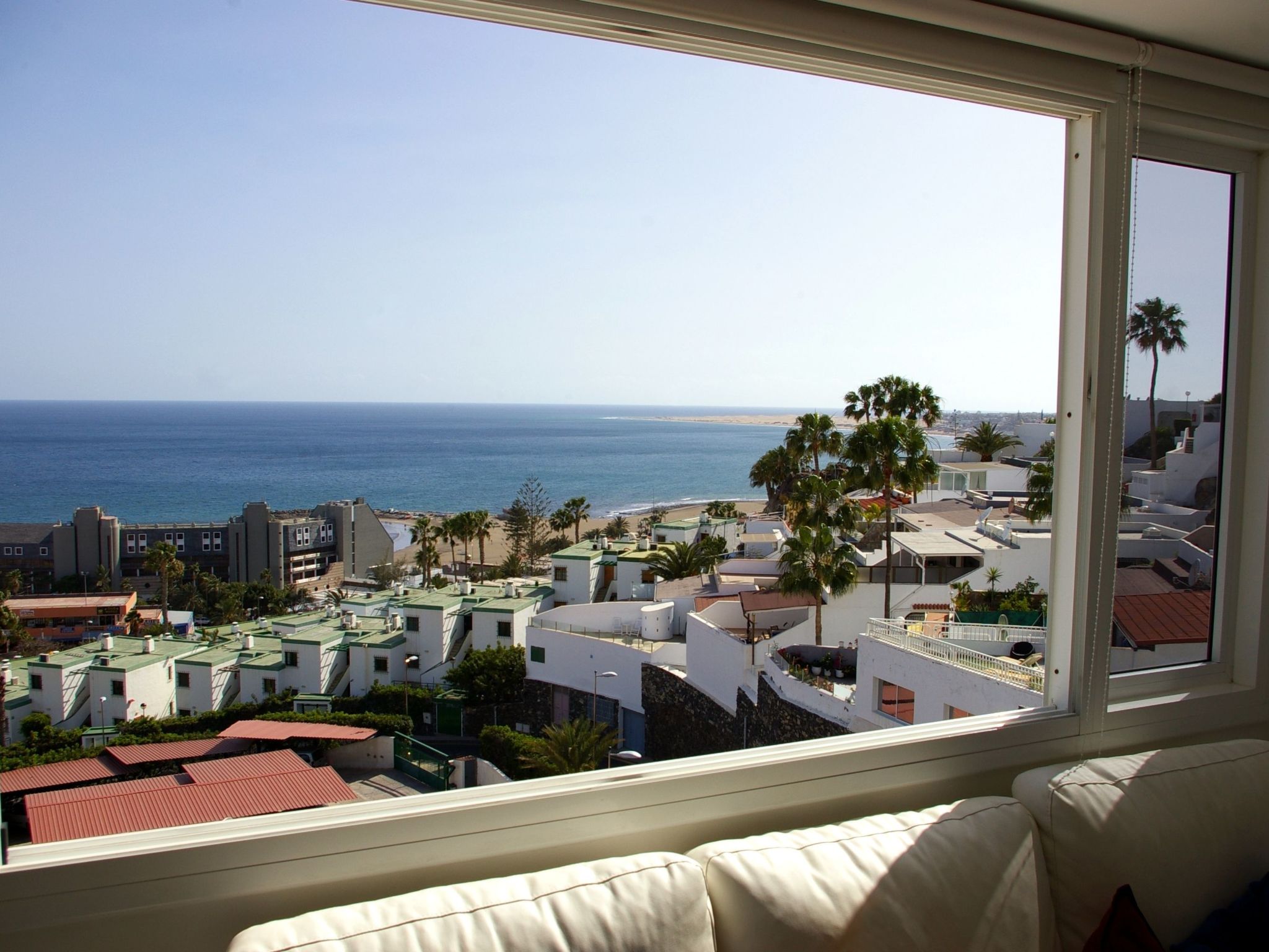 Charmante Wohnung mit Meerblick in San Agustin-Binnen