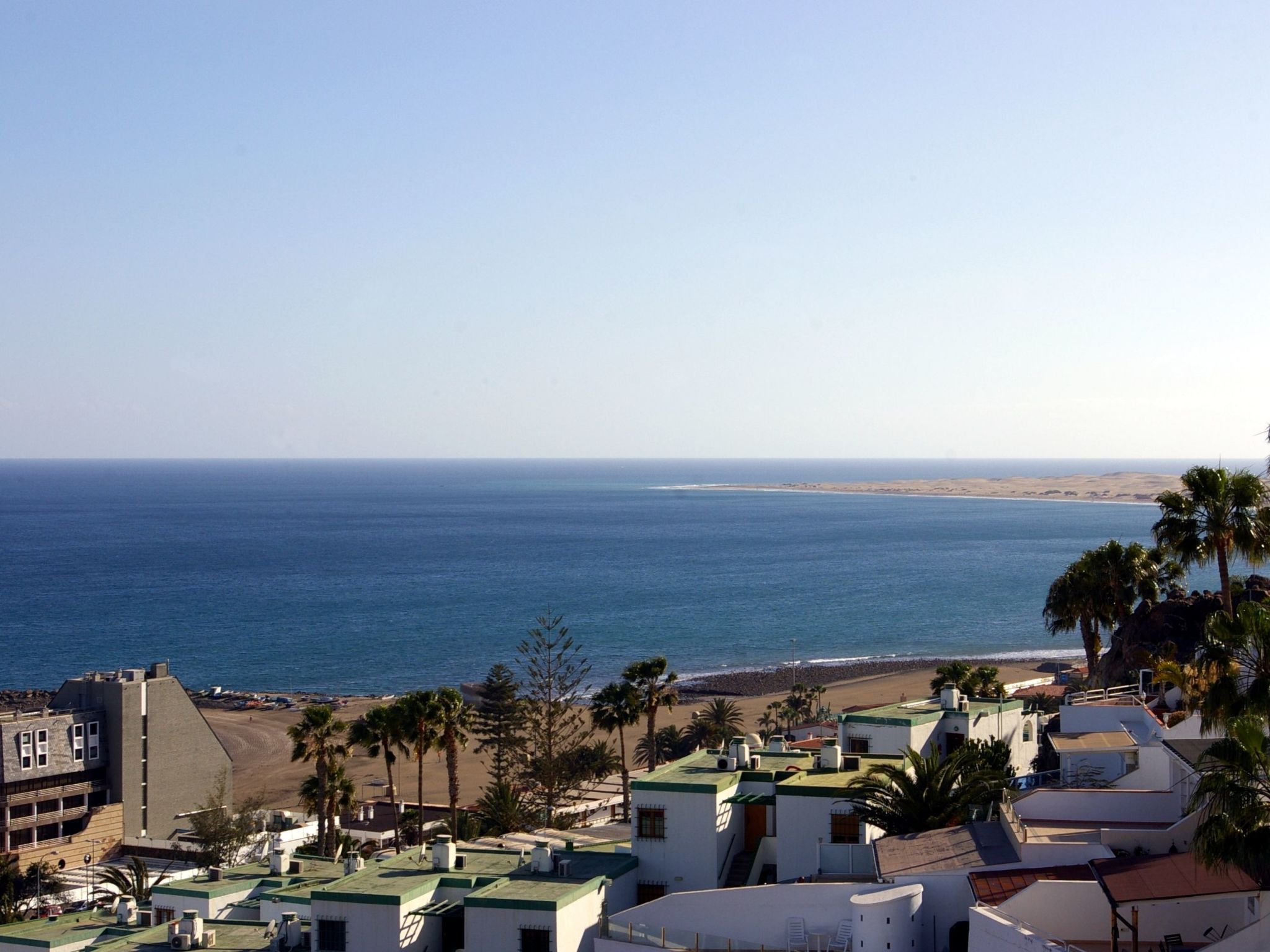 Charmante Wohnung mit Meerblick in San Agustin-Binnen