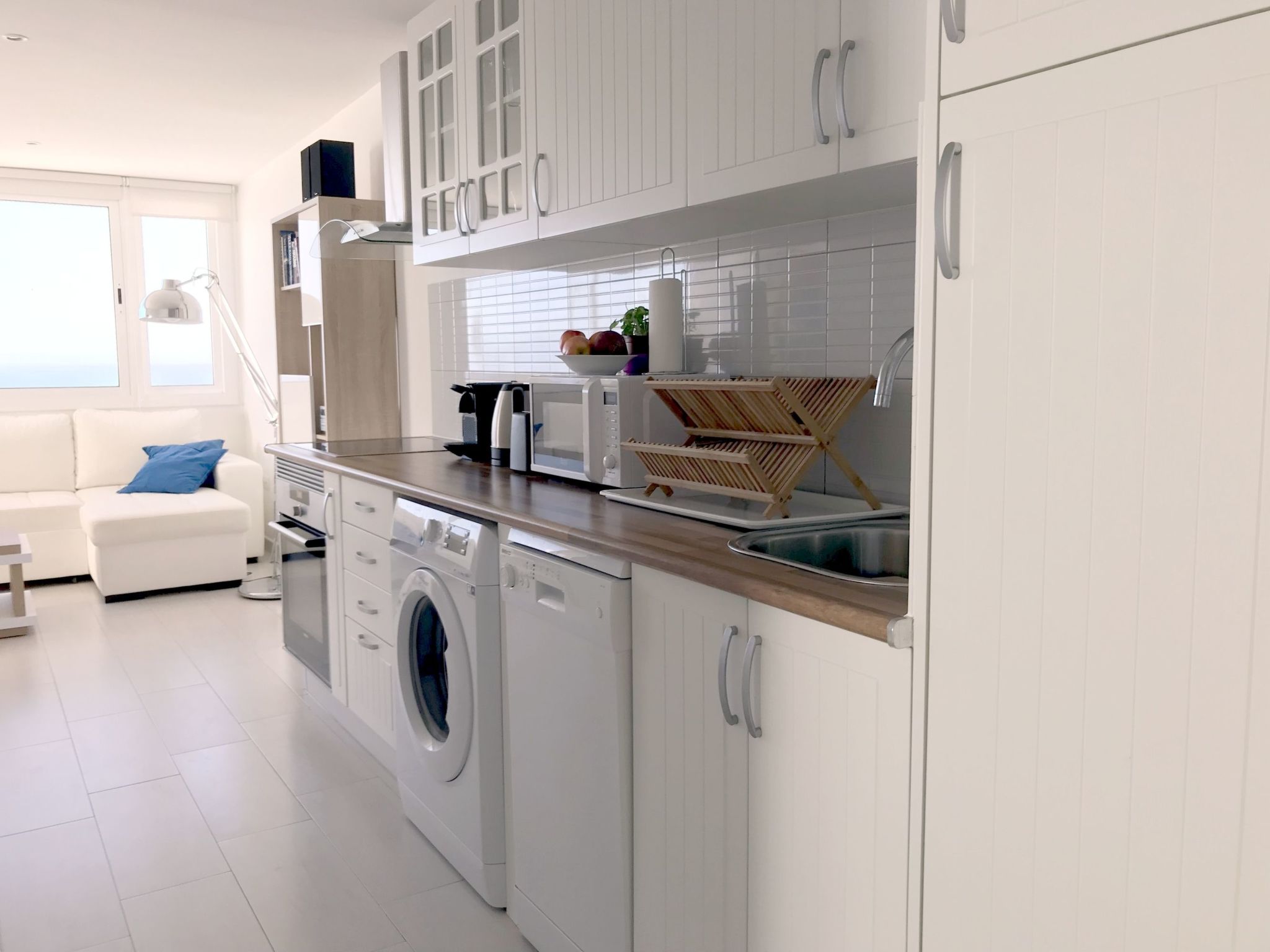 Charmante Wohnung mit Meerblick in San Agustin-Binnen