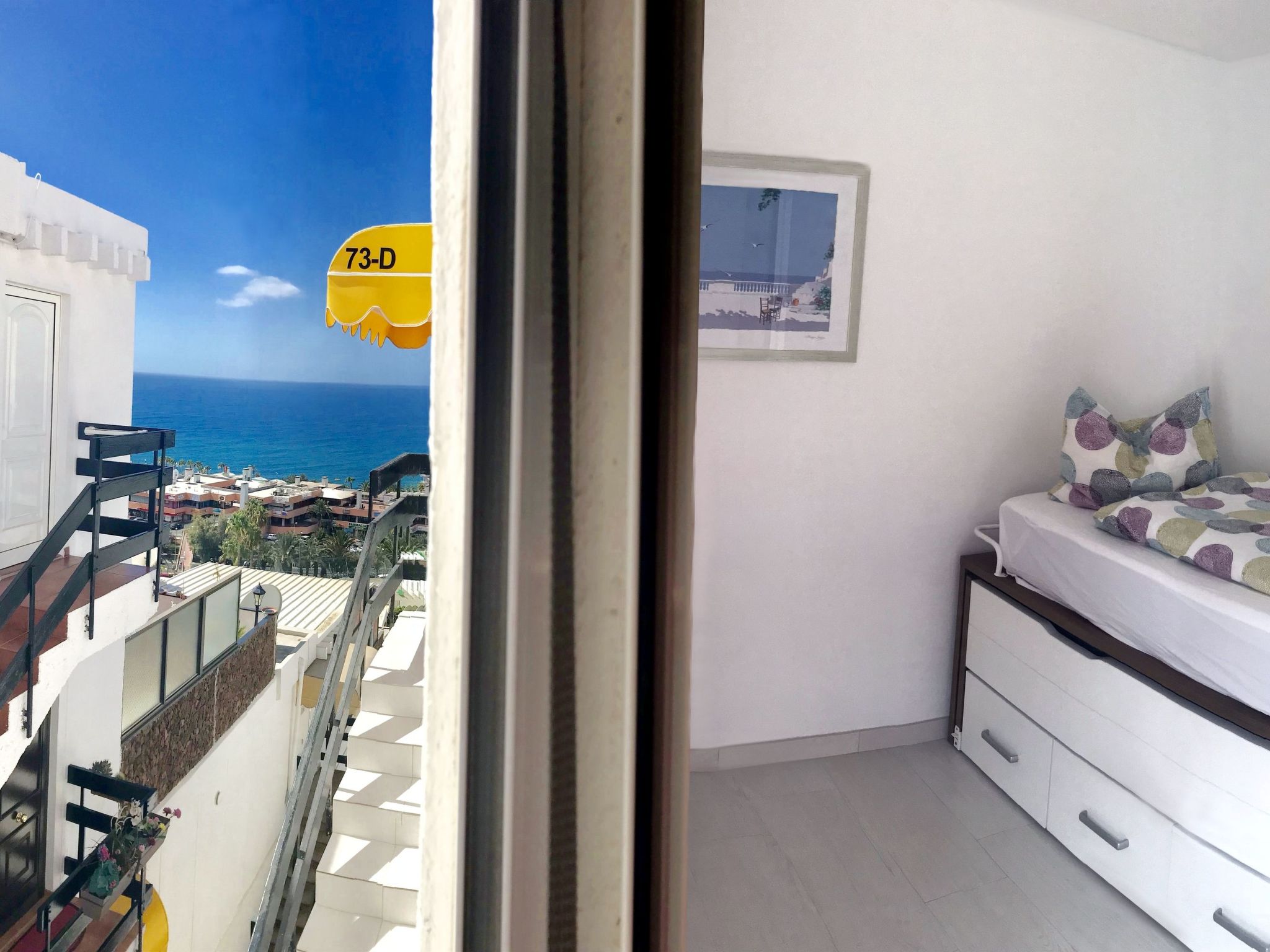 Charmante Wohnung mit Meerblick in San Agustin-Binnen