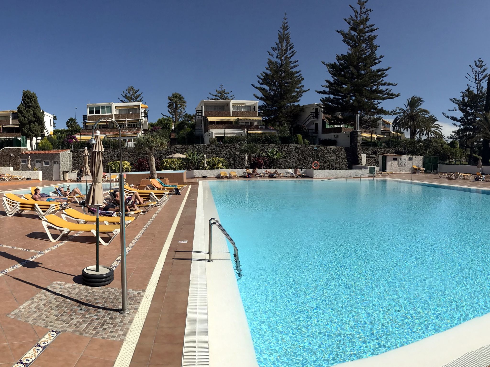 Charmante Wohnung mit Meerblick in San Agustin-Binnen