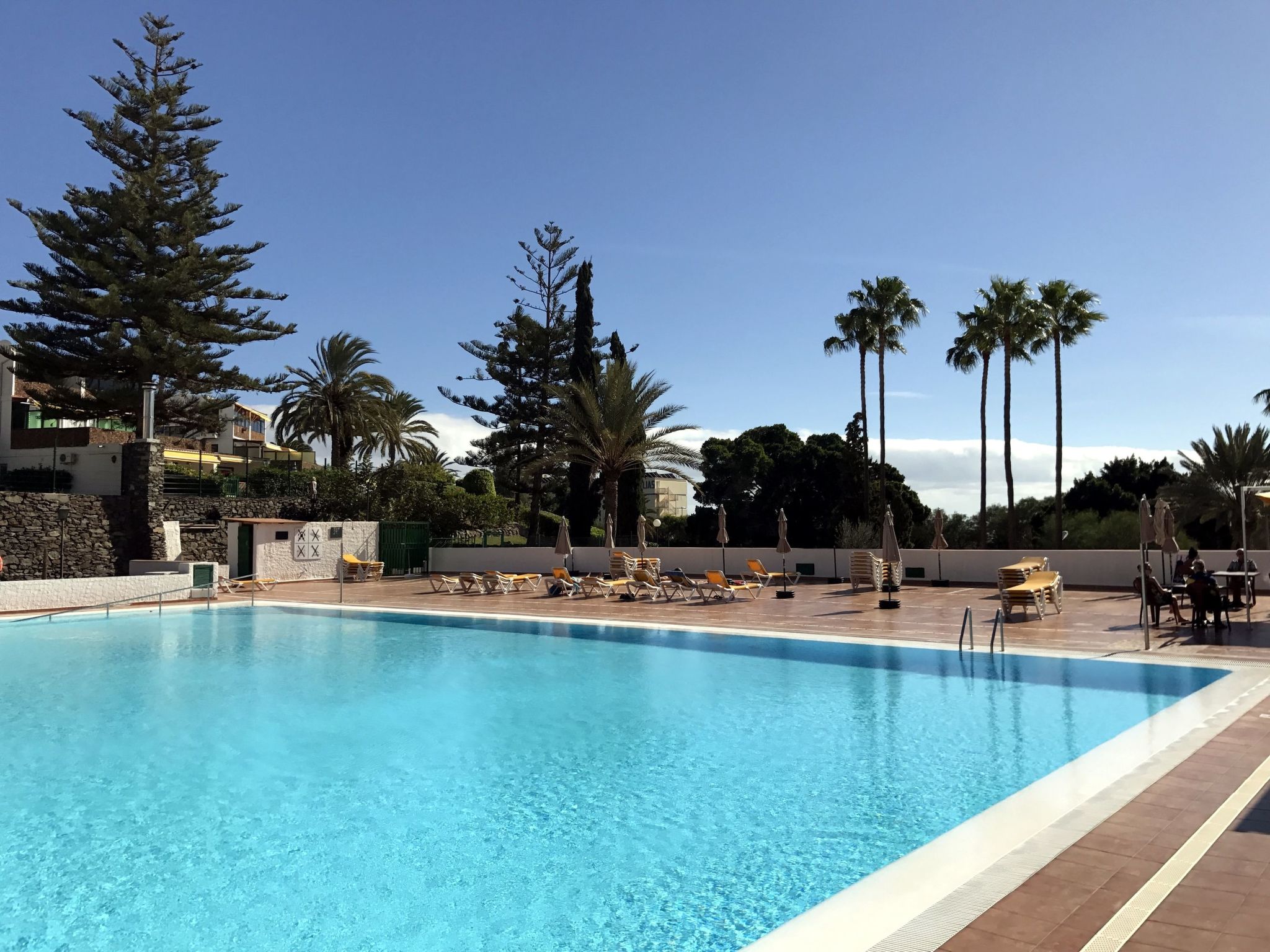 Charmante Wohnung mit Meerblick in San Agustin-Binnen