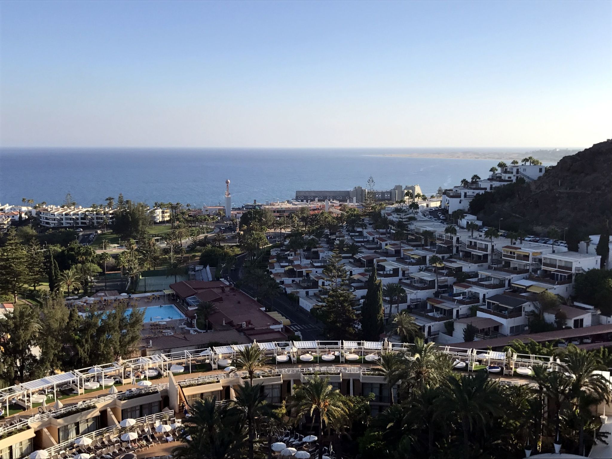 Charmante Wohnung mit Meerblick in San Agustin-Binnen