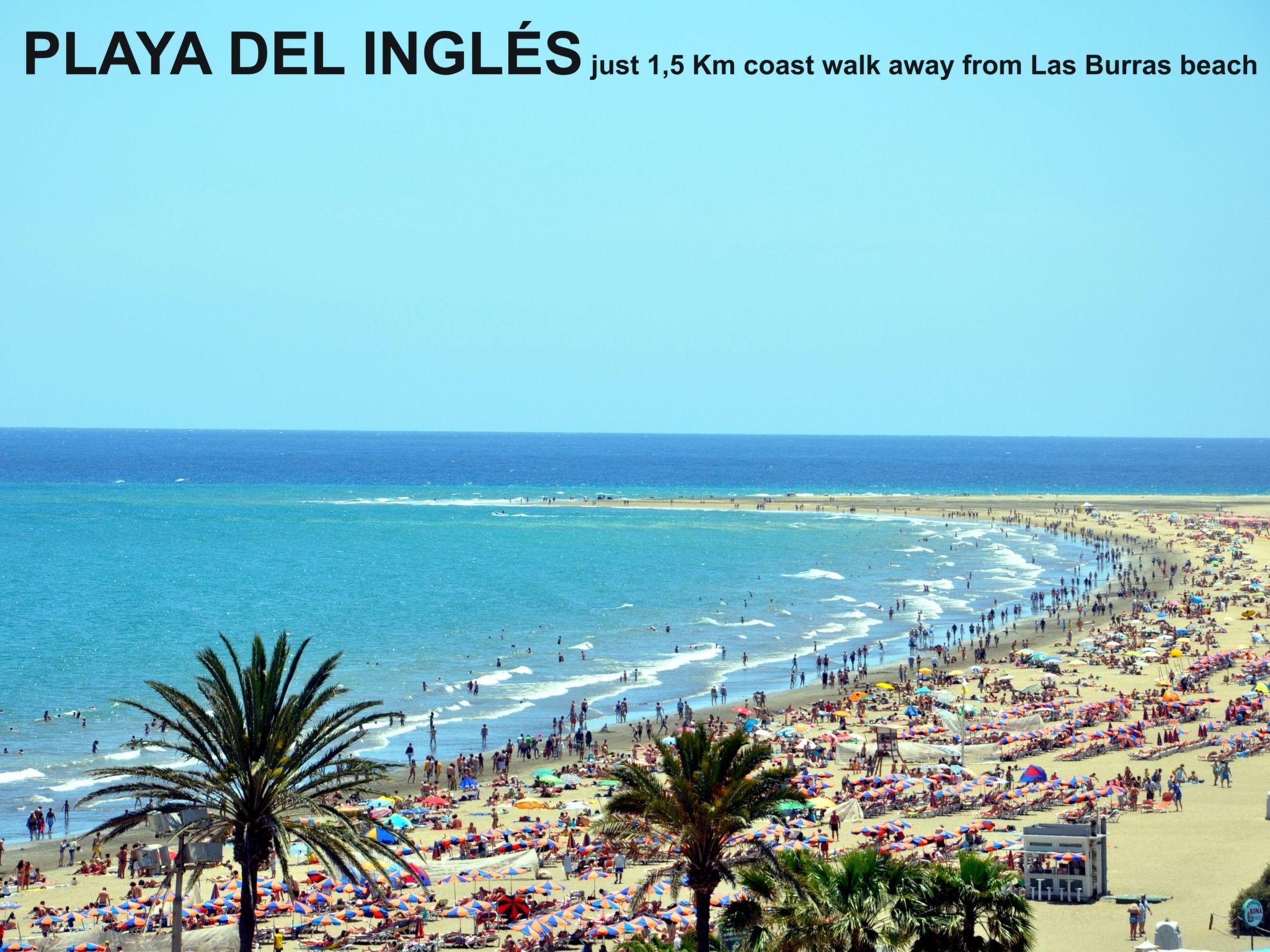 Charmante Wohnung mit Meerblick in San Agustin-Binnen