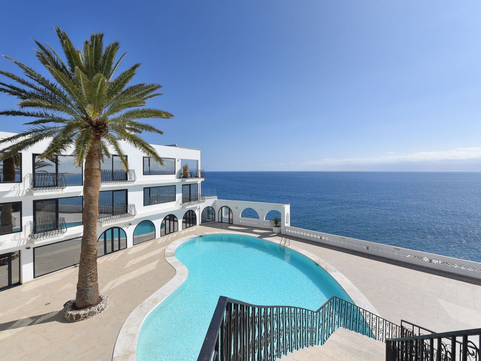 Wohnung mit Blick auf das Wasser