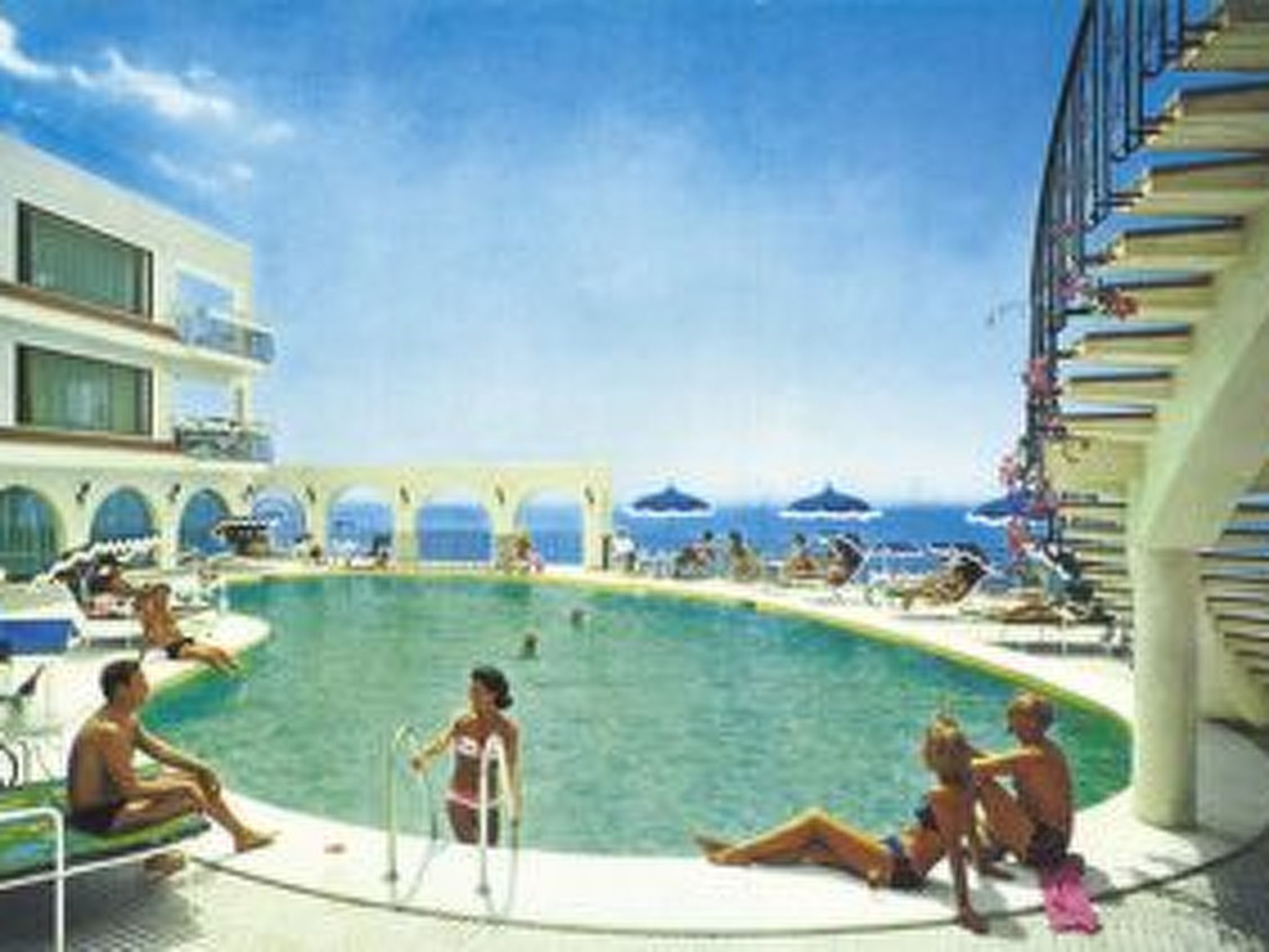 Wohnung mit Blick auf das Wasser-Outside