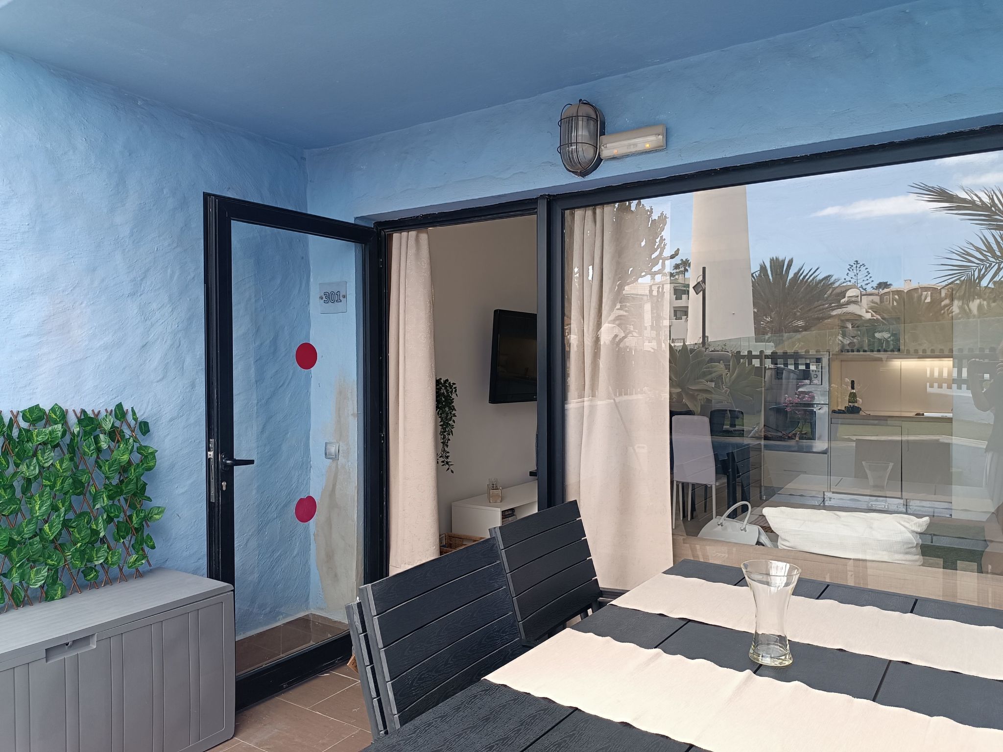 Drean on the Beach, erste Linie am Meer -Garten-Outside