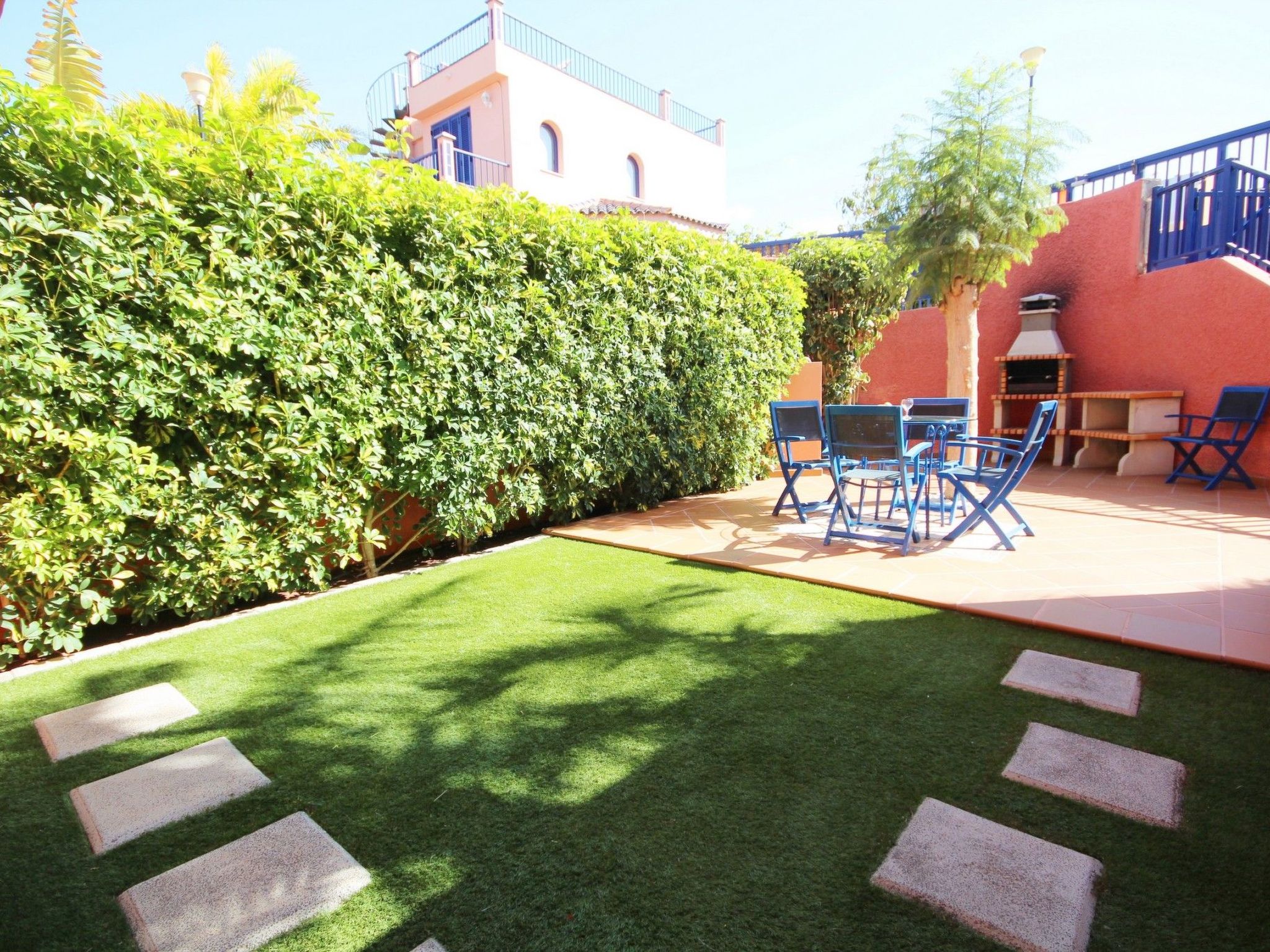 Wunderschönes Ferienhaus im Süden von Gran Canaria mit Garten und gemeinschaftl