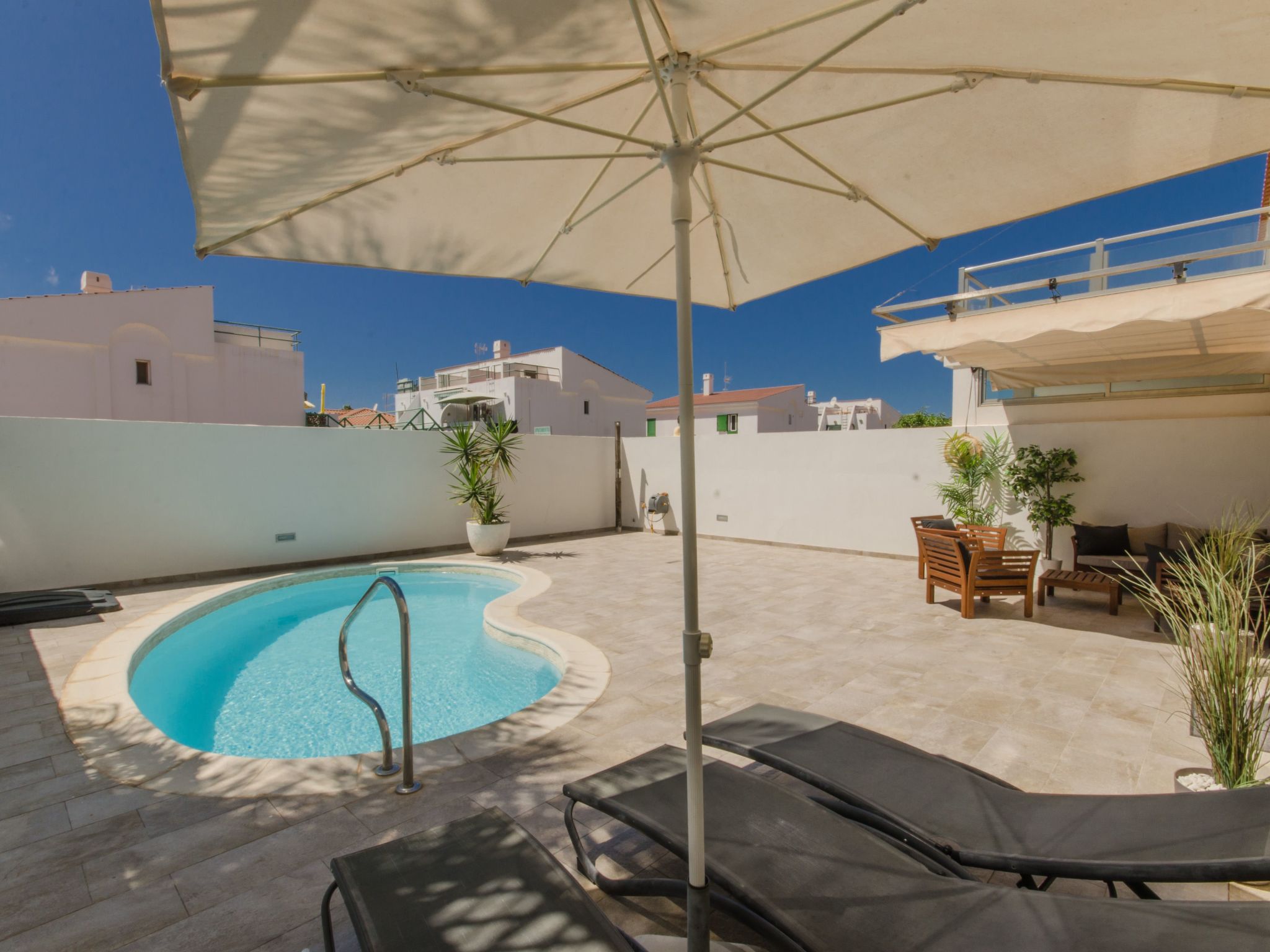 Sonnige Ferienvilla Maspalomas-Buiten