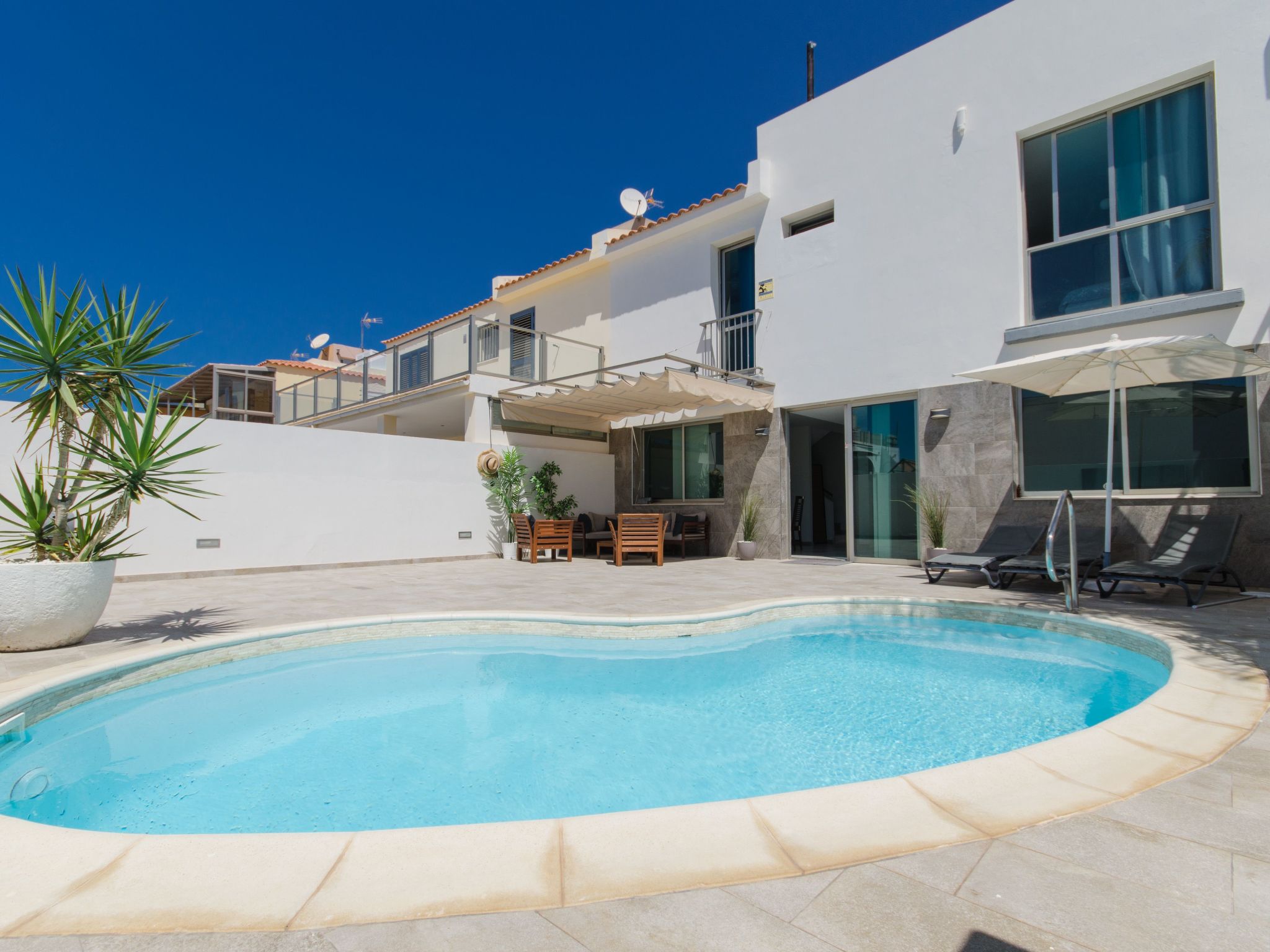 Sonnige Ferienvilla Maspalomas-Buiten