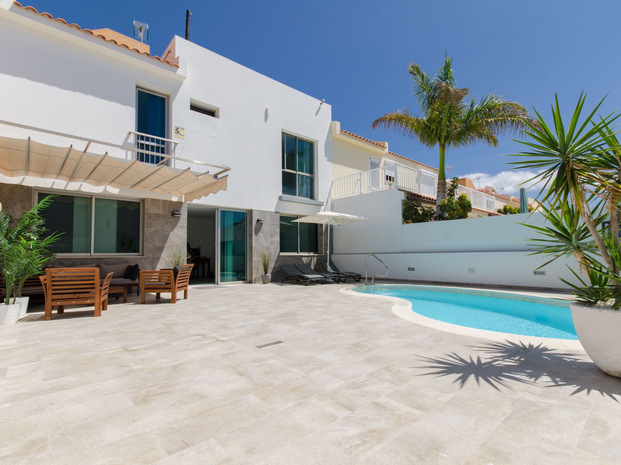 Sonnige Ferienvilla Maspalomas-Buiten