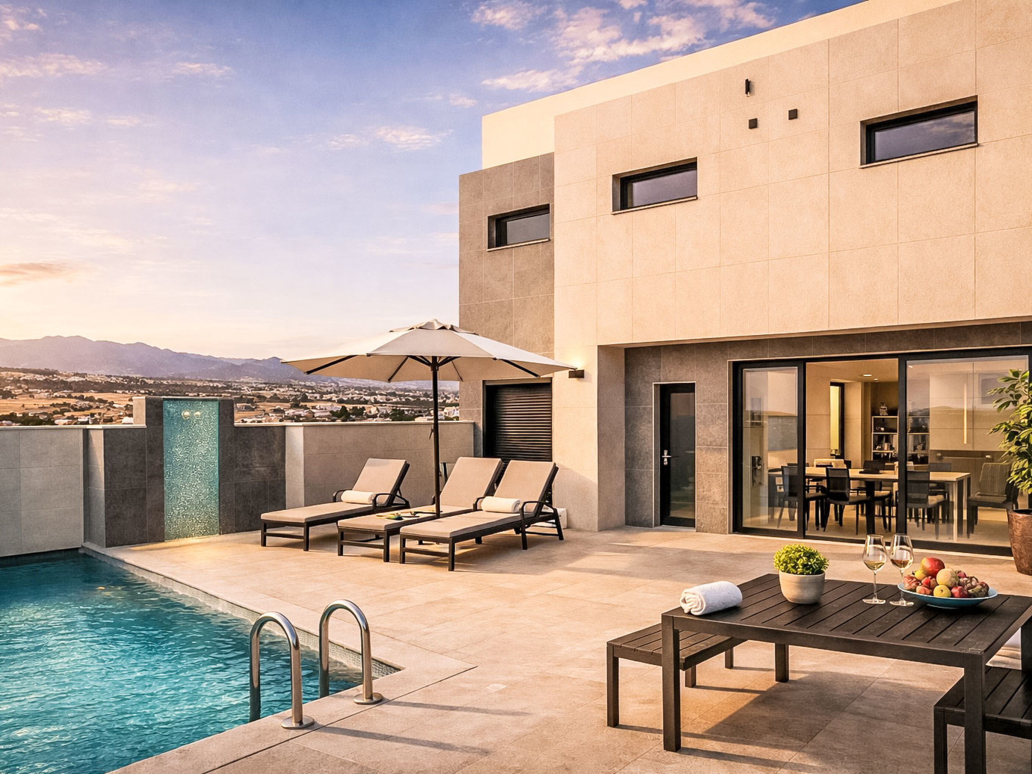 Photo of Luxuriöse Villa mit privatem Pool und Bergblick