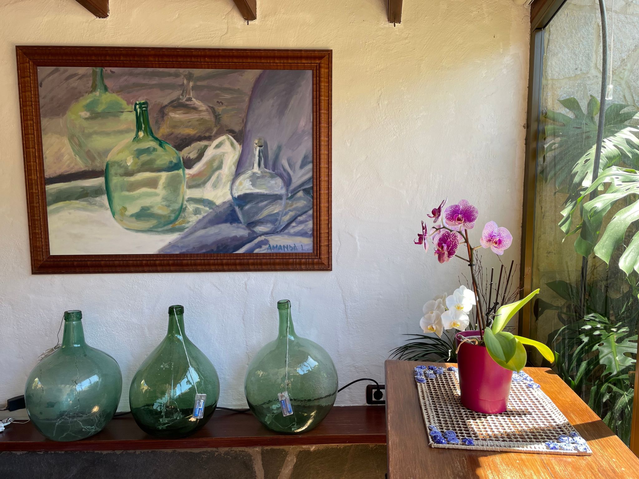 Haus mit Jacuzzi, Blick auf Berge, Meer und Entspannung-Binnen