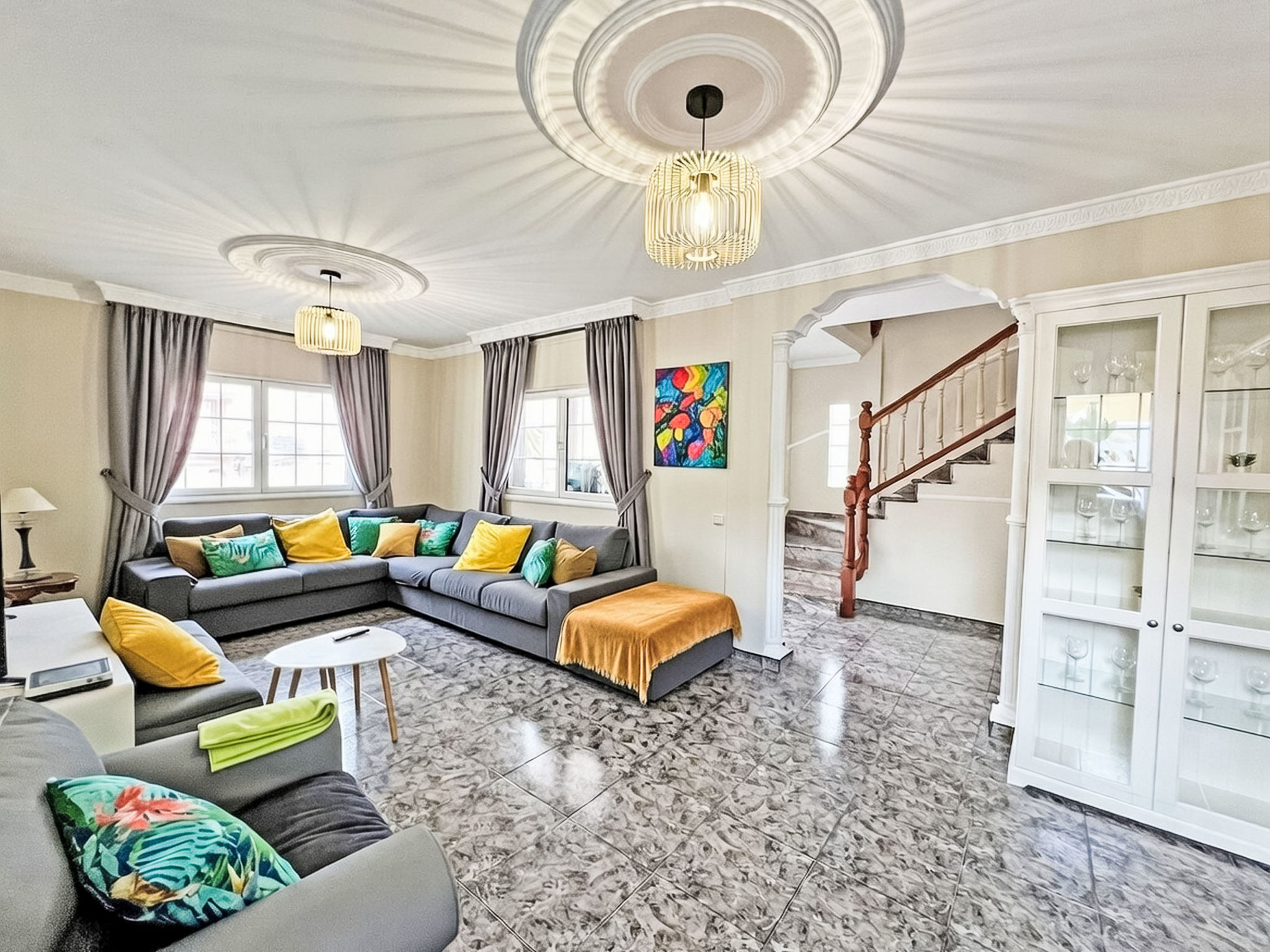 Villa "Esmeralda" mit Garten, Grill und Terrasse - Binnen