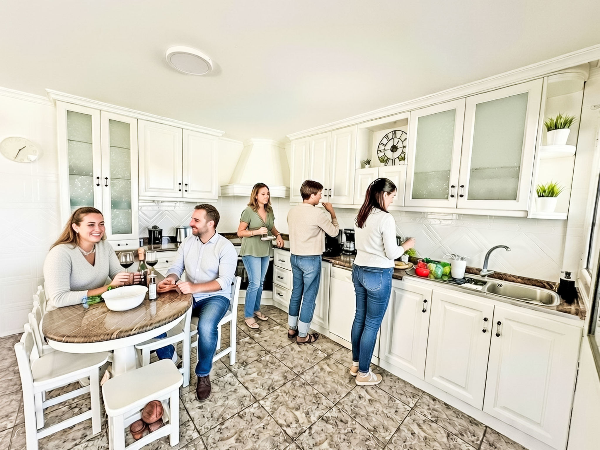 Villa "Esmeralda" mit Garten, Grill und Terrasse - Binnen