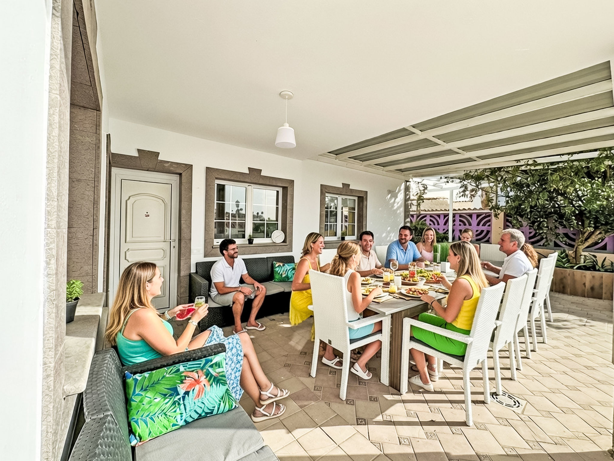 Villa "Esmeralda" mit Garten, Grill und Terrasse - Binnen