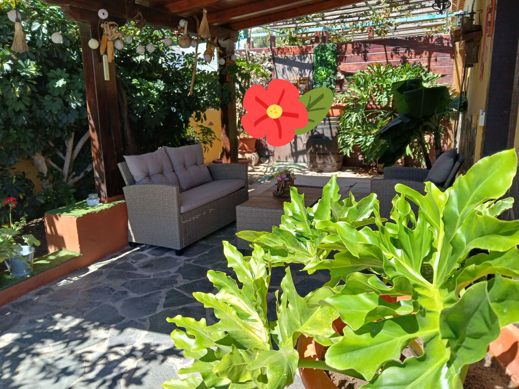 'La Almendra' mit Terrasse