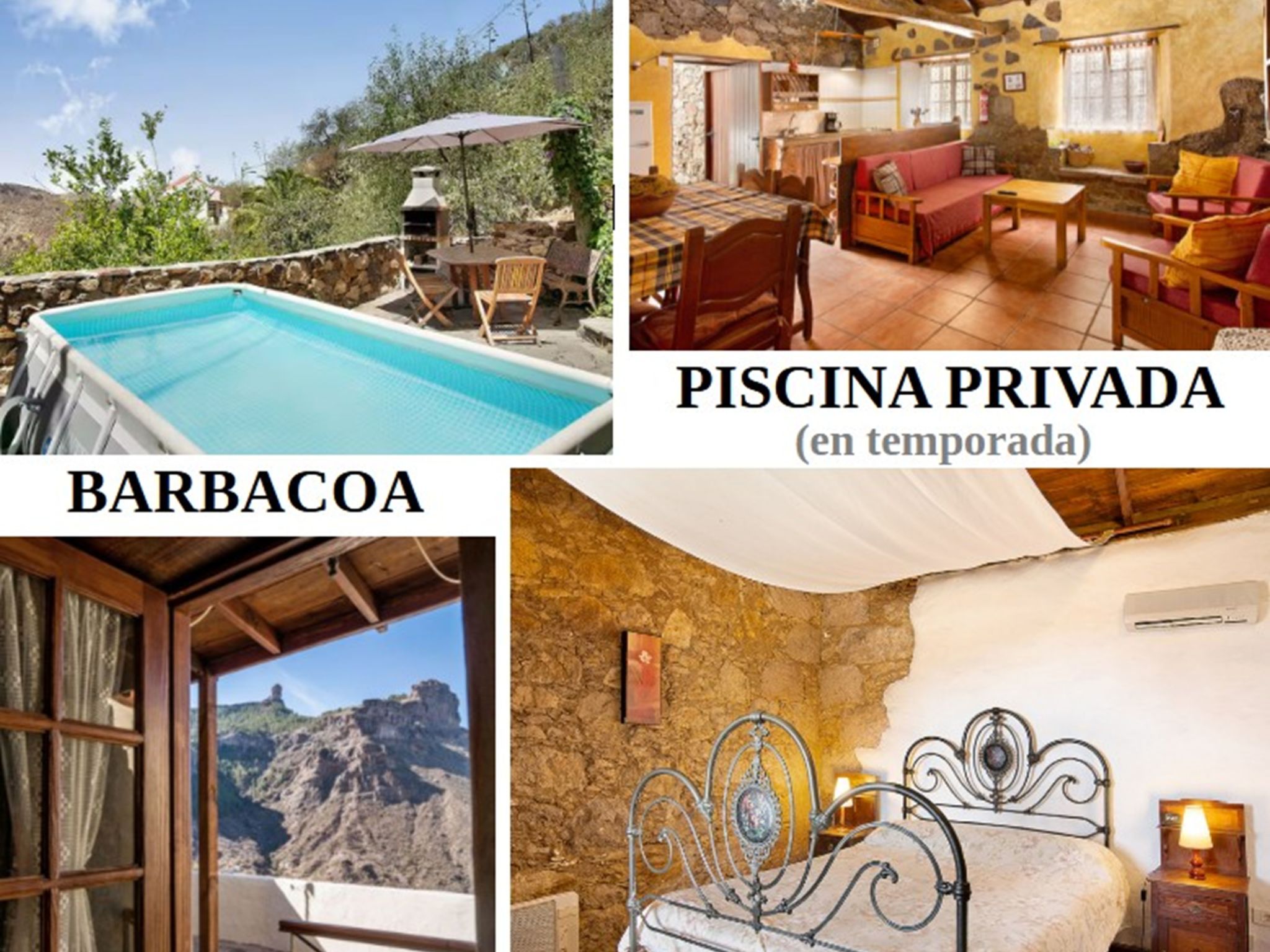 250 Jahre altes Steinhaus mit zwei Terrassen inmitten einer wunderbaren Naturla-Binnen