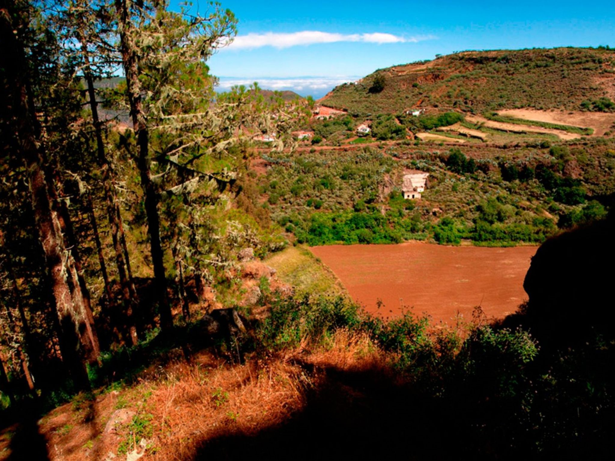 Landhaus "La Cabaña" mit Privatparkplatz-Binnen