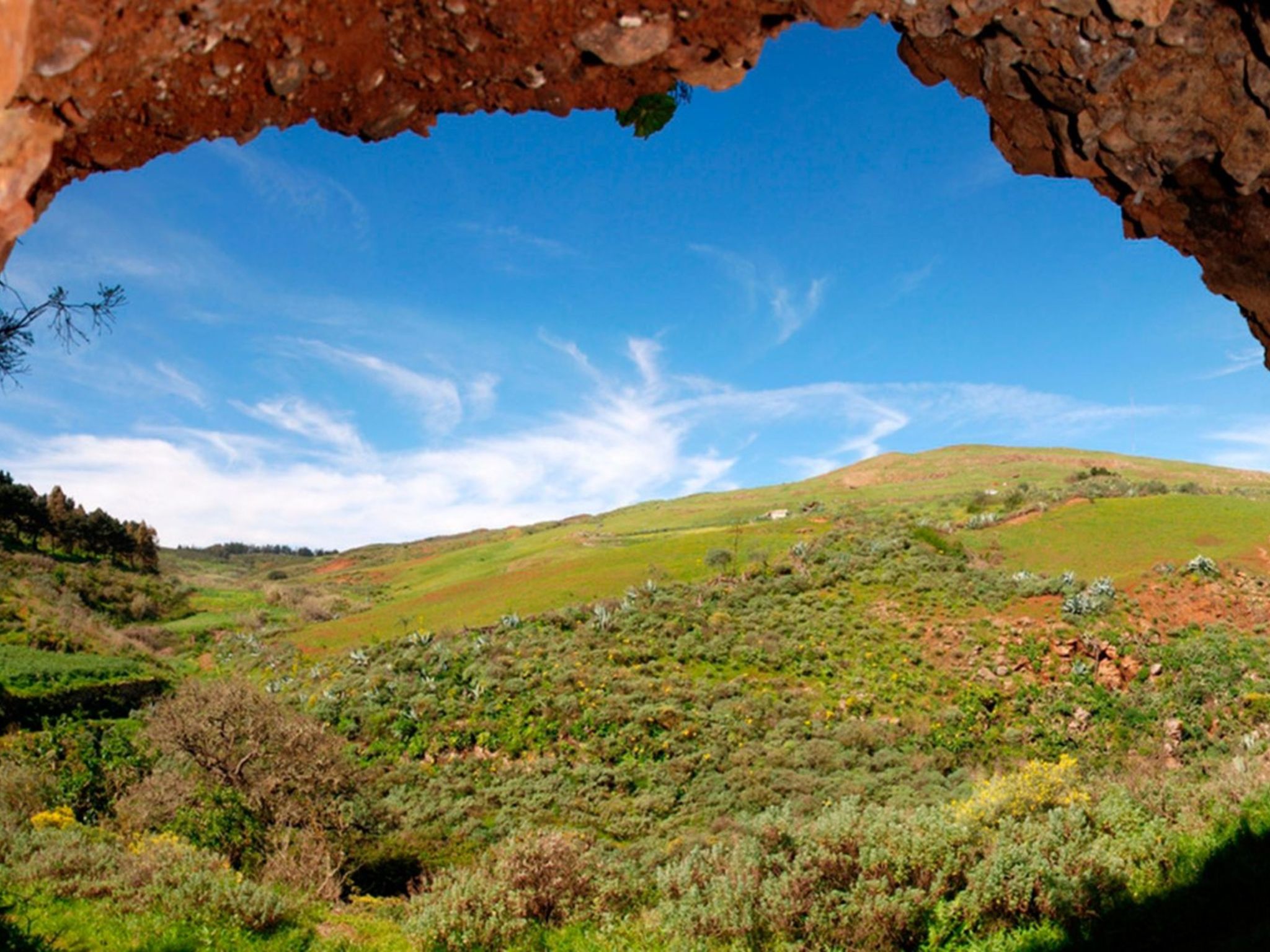 Landhaus "La Cabaña" mit Privatparkplatz-Binnen