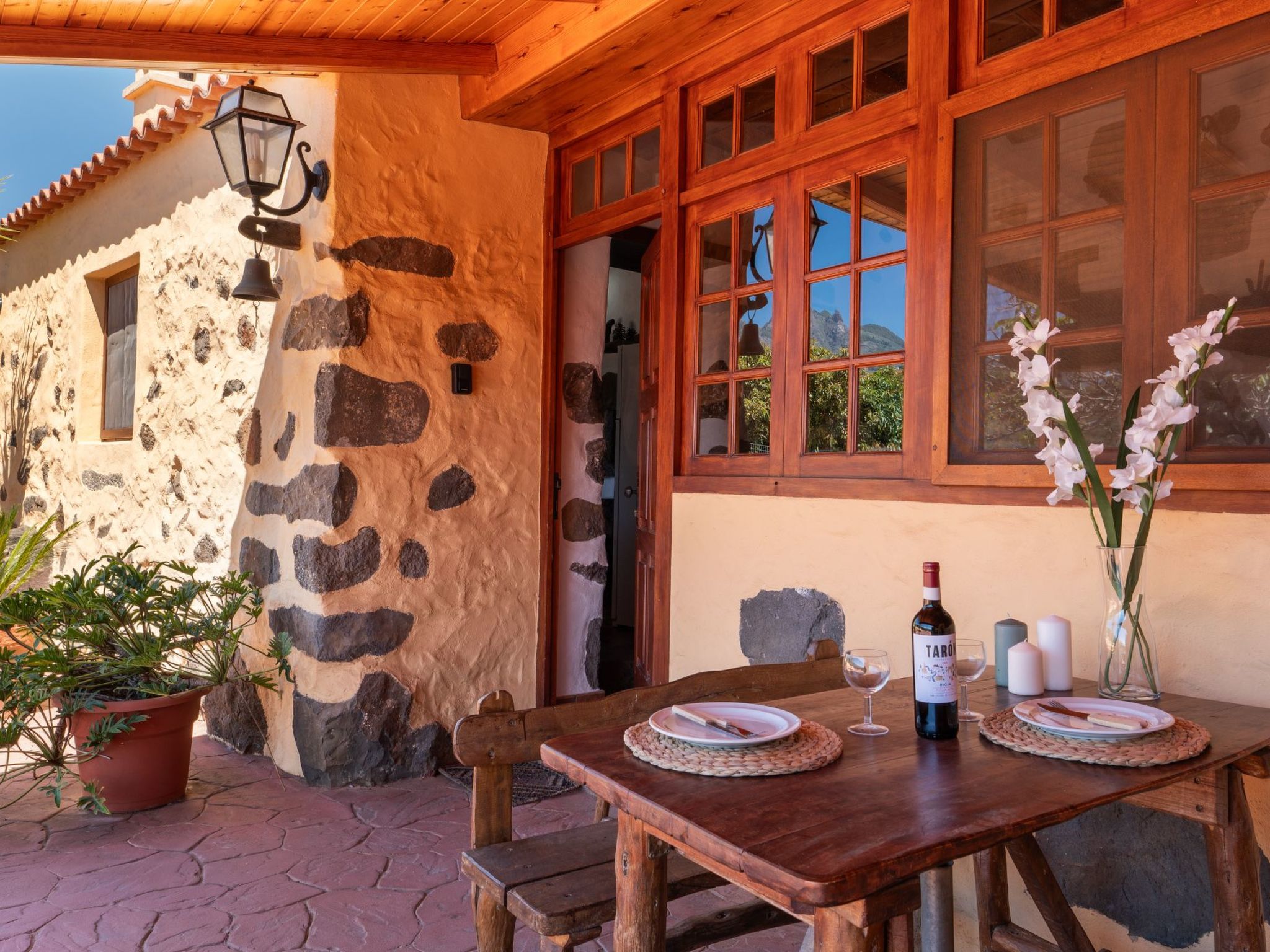 Kanarische Finca mit Pool und herrlicher Aussicht