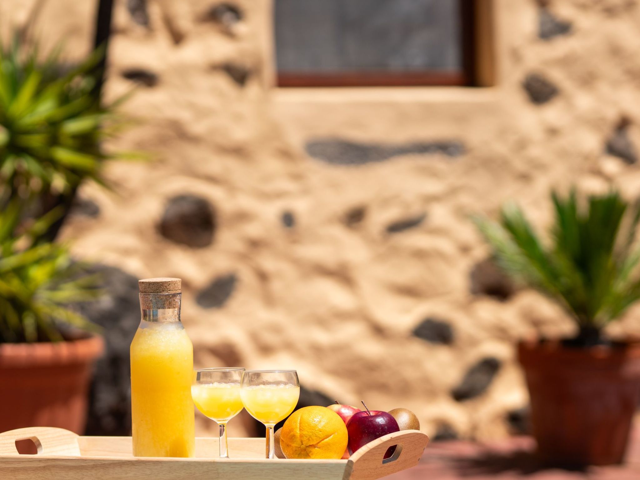 Kanarische Finca mit Pool und herrlicher Aussicht-Outside